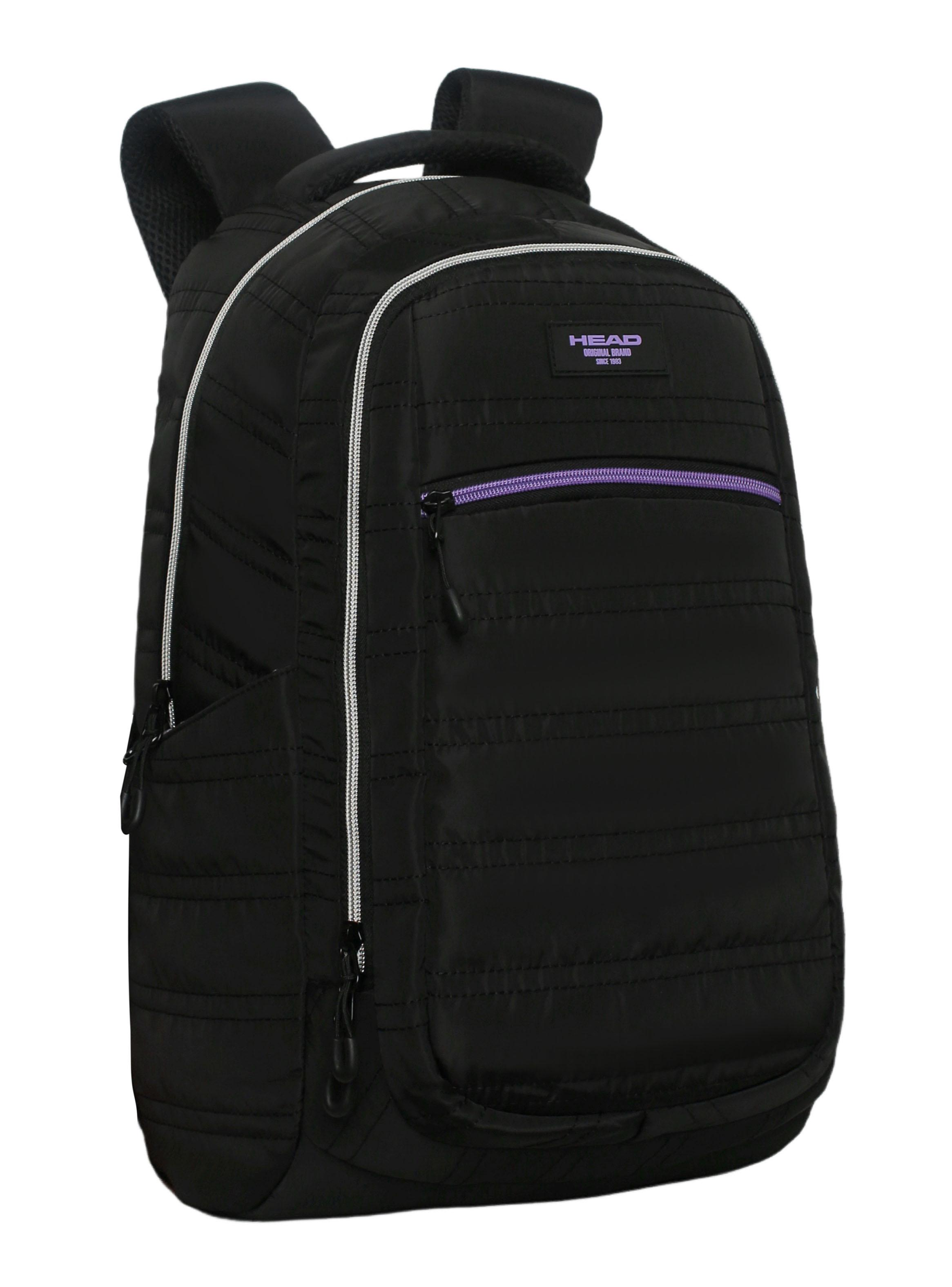 Mochila Máxima Juvenil Lila y Negro-0