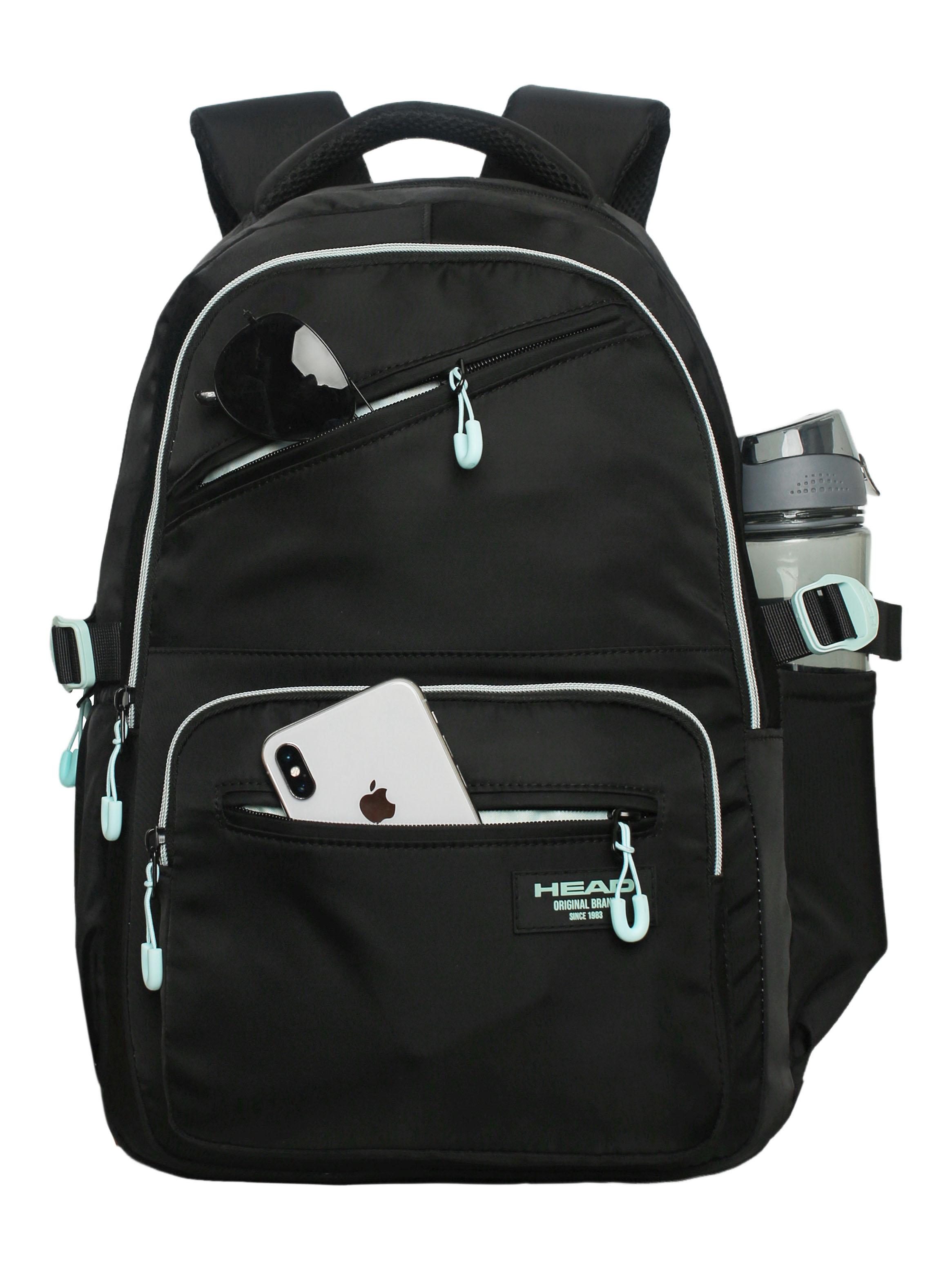 Mochila Miura Juvenil Negro Menta-2