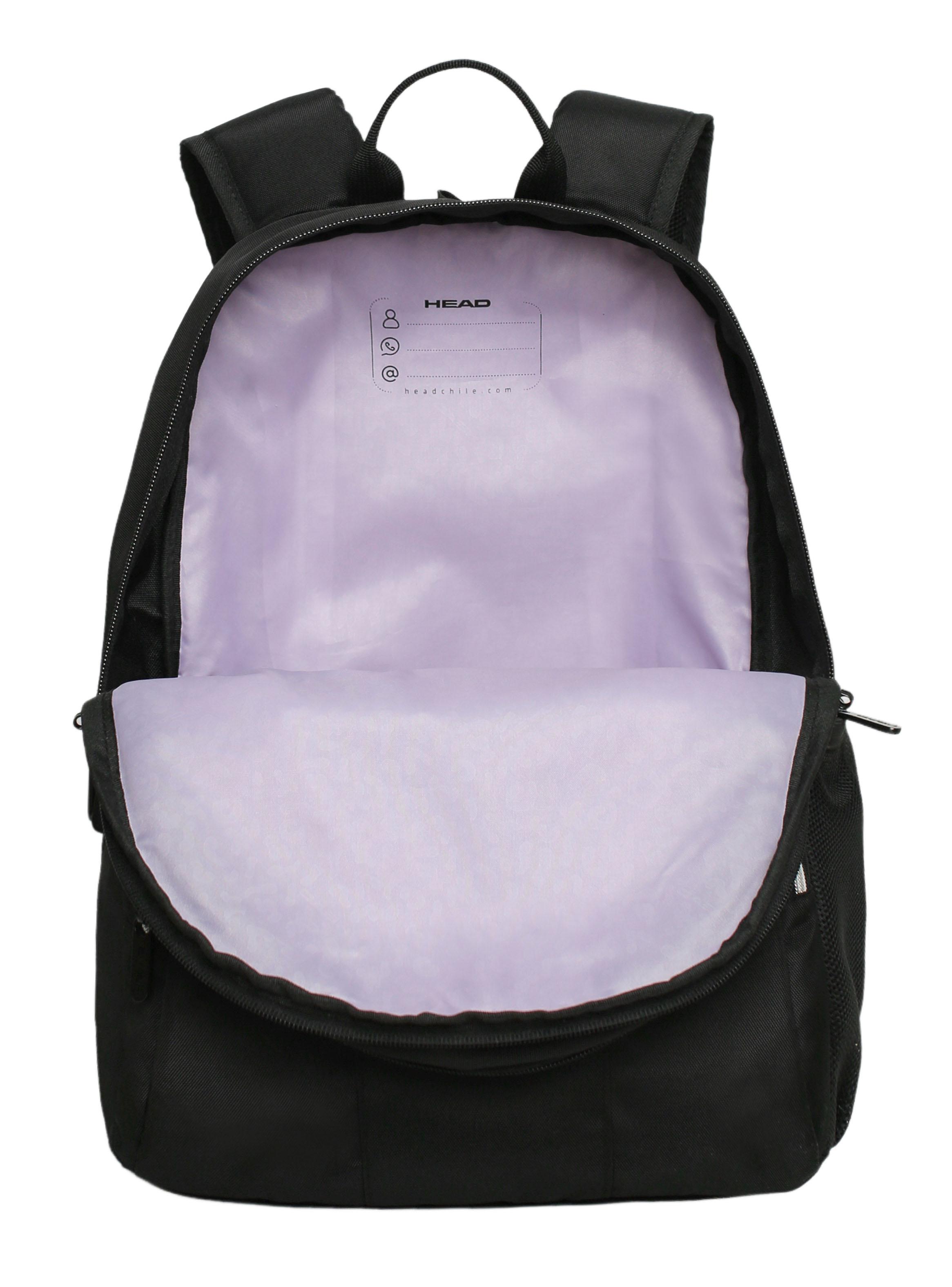 Mochila Mokka Negro Silver-3