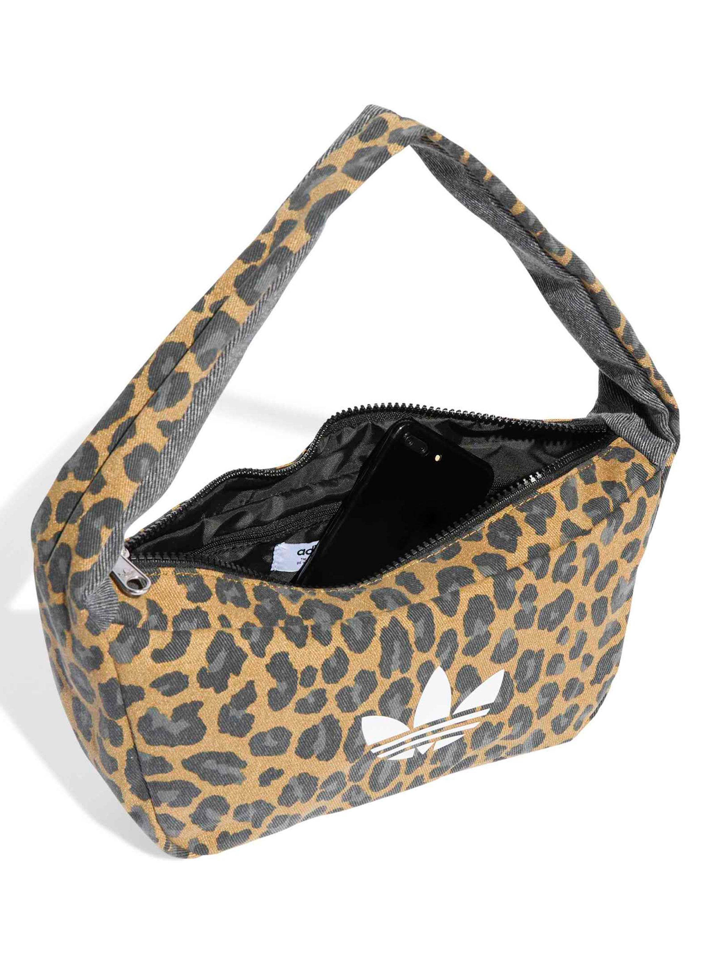 Bolso Cruzado Pequeño con Estampado de Leopardo-3