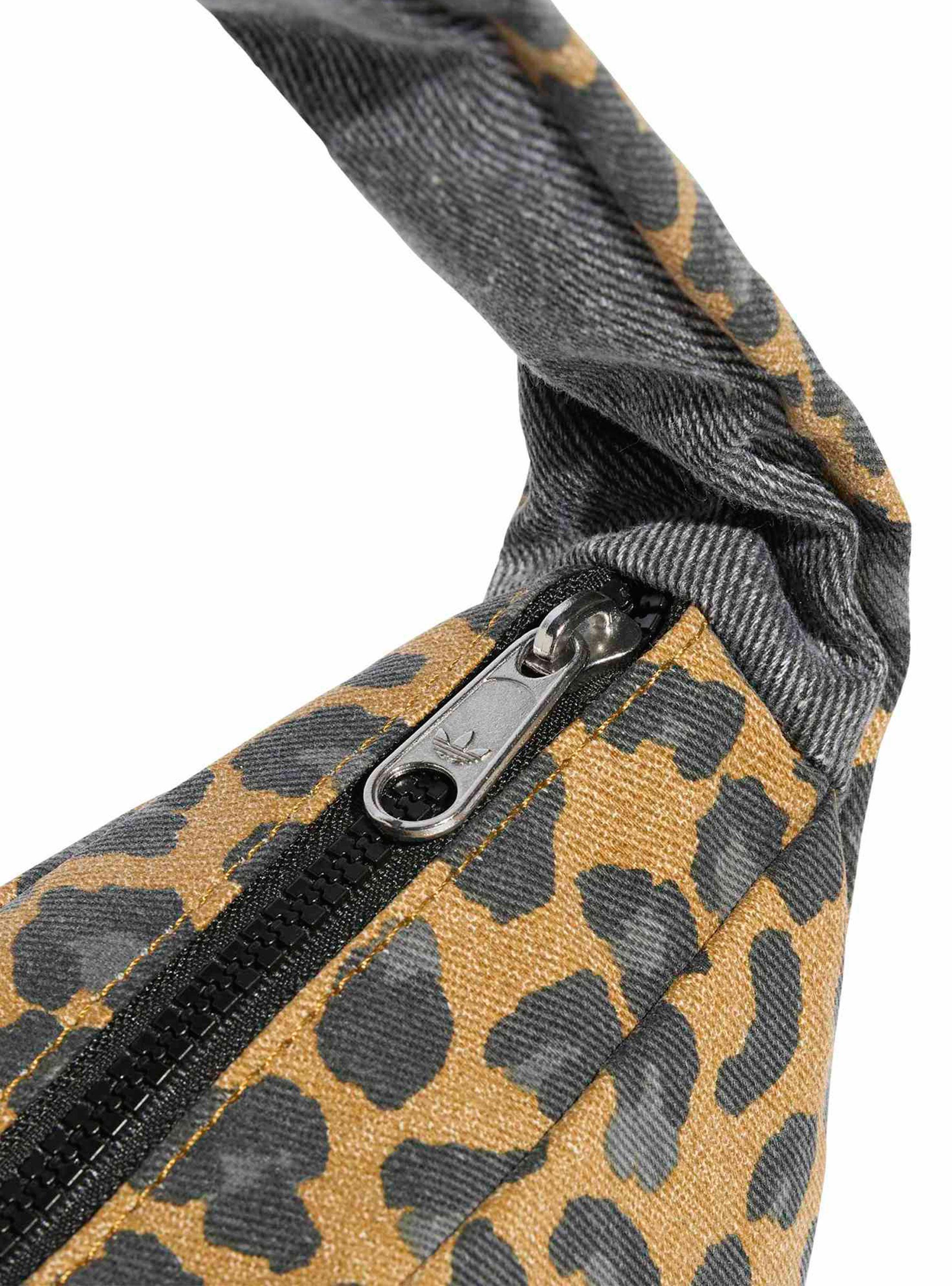 Bolso Cruzado Pequeño con Estampado de Leopardo-5