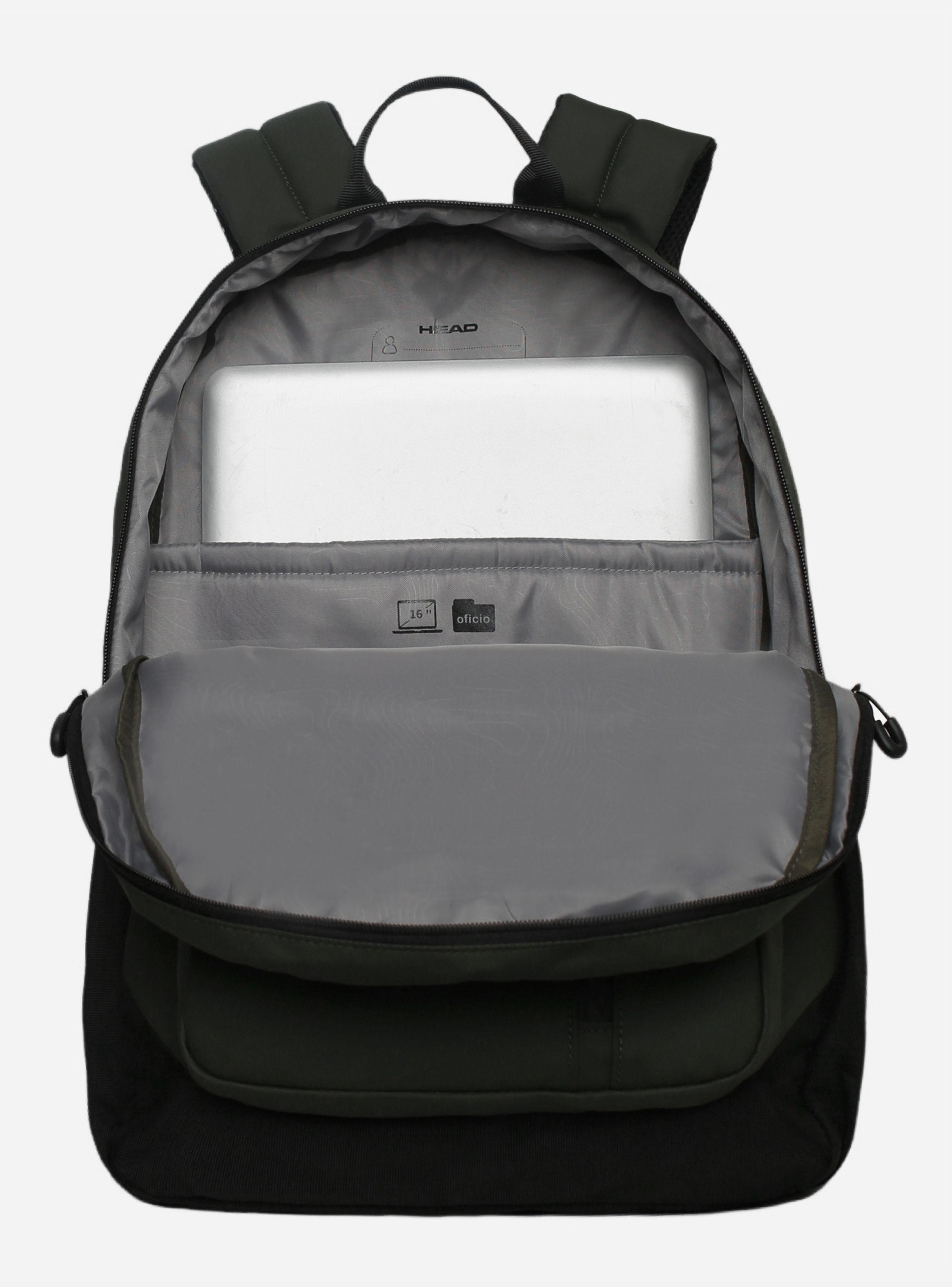 Mochila Notebook Chill Engomada Verde Militar-4