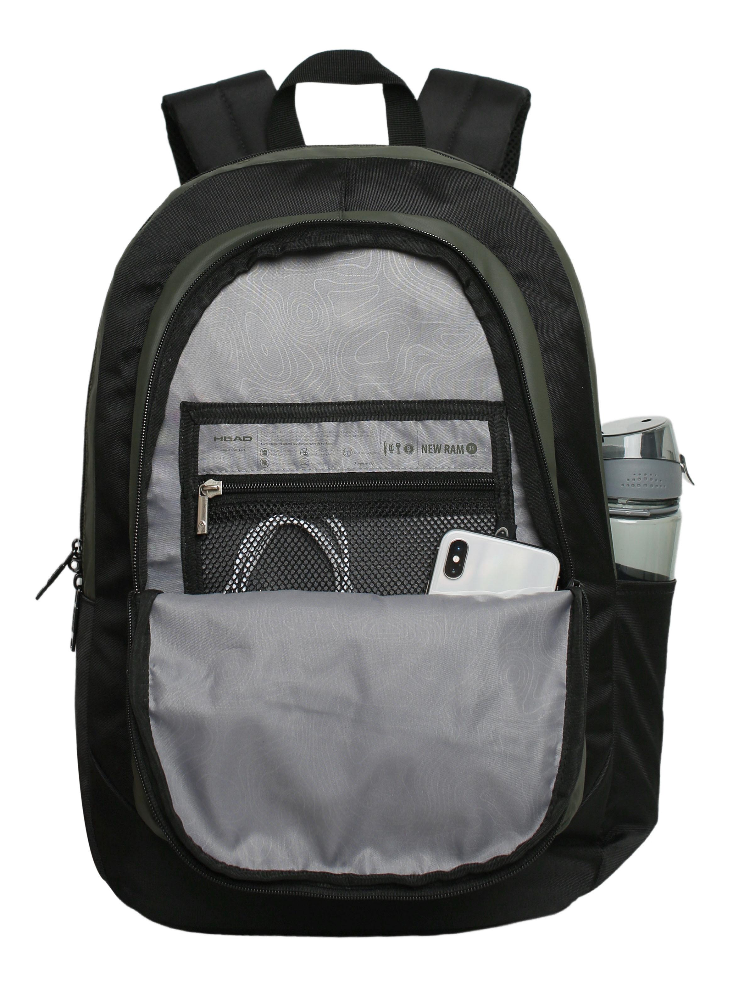 Mochila Notebook New Ram Reverse Verde-2