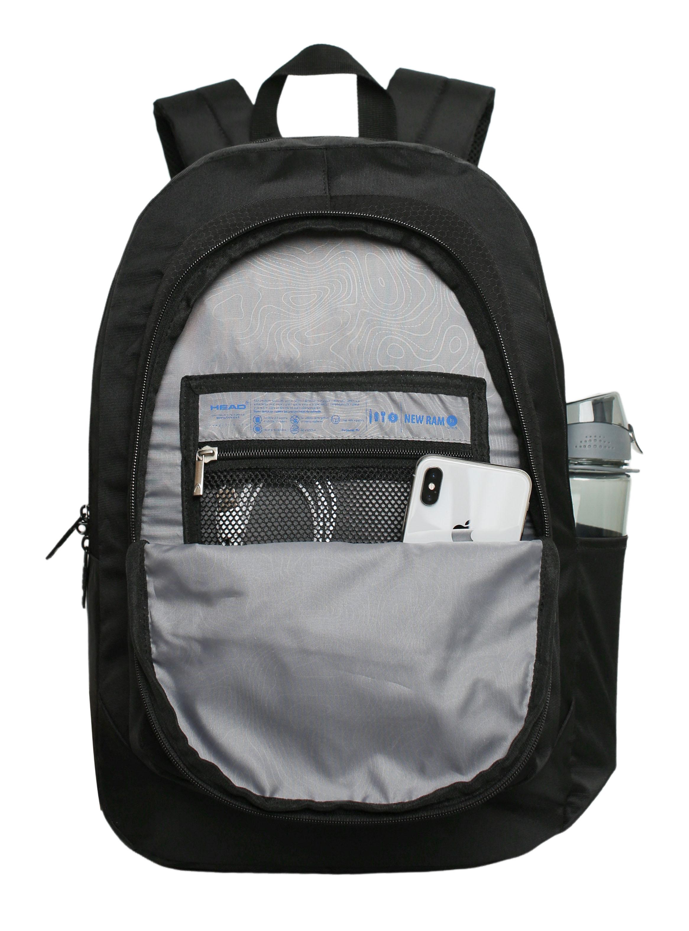 Mochila Notebook New Ram Panal Negro-2
