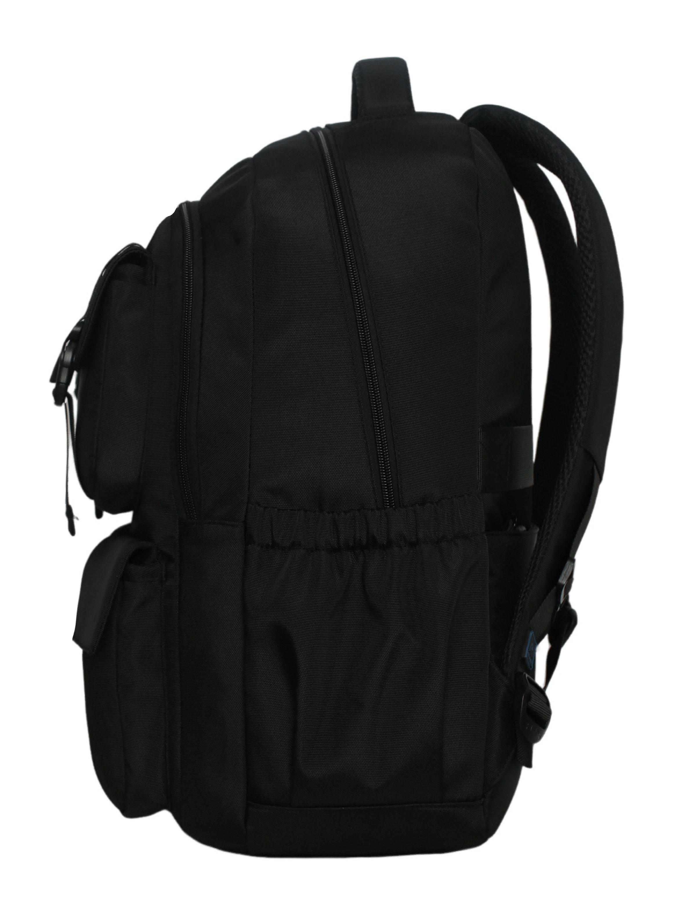 Mochila Notebook Juvenil Sierra Negro-4