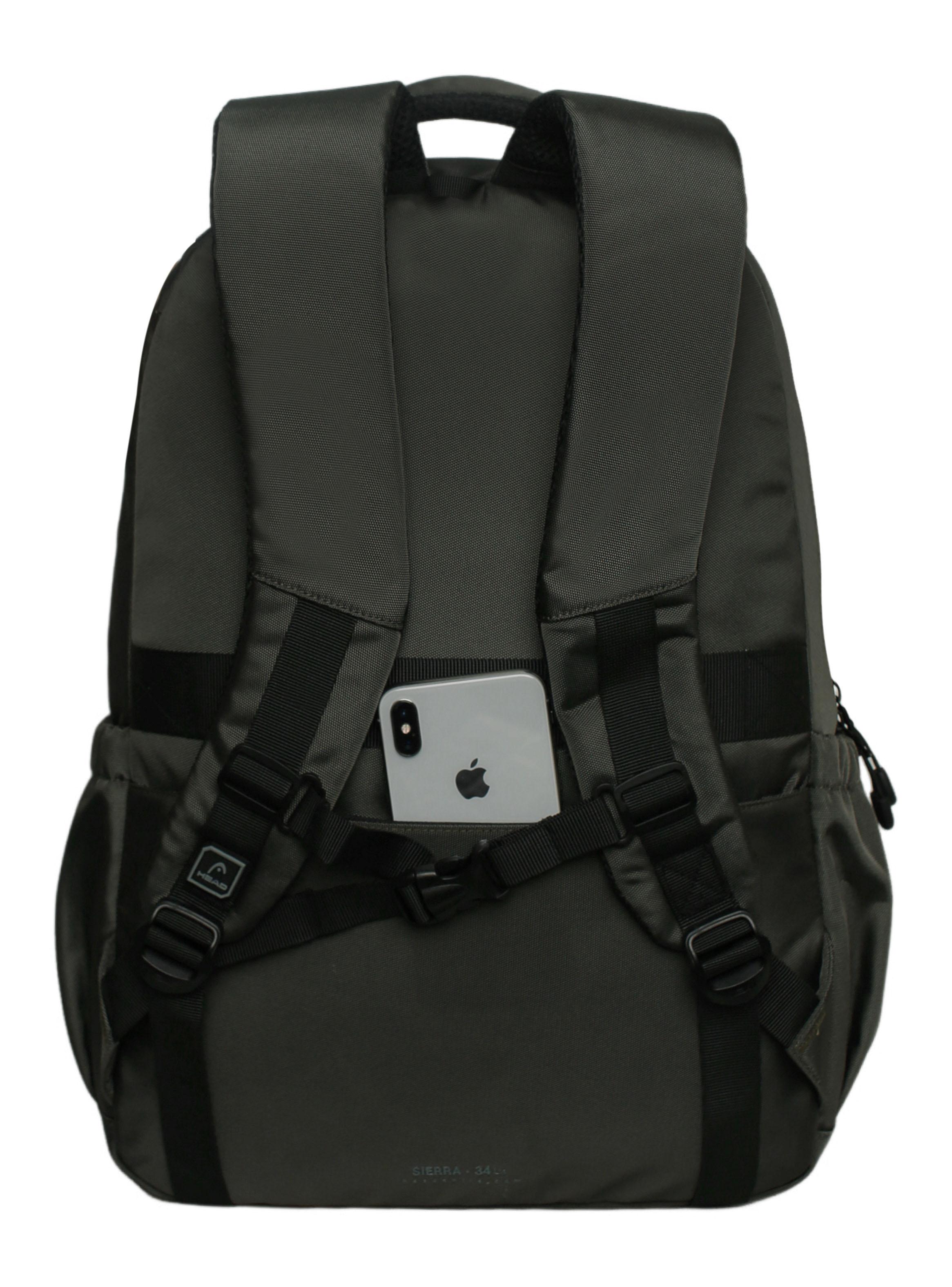 Mochila Notebook Juvenil Sierra Dark Green-1