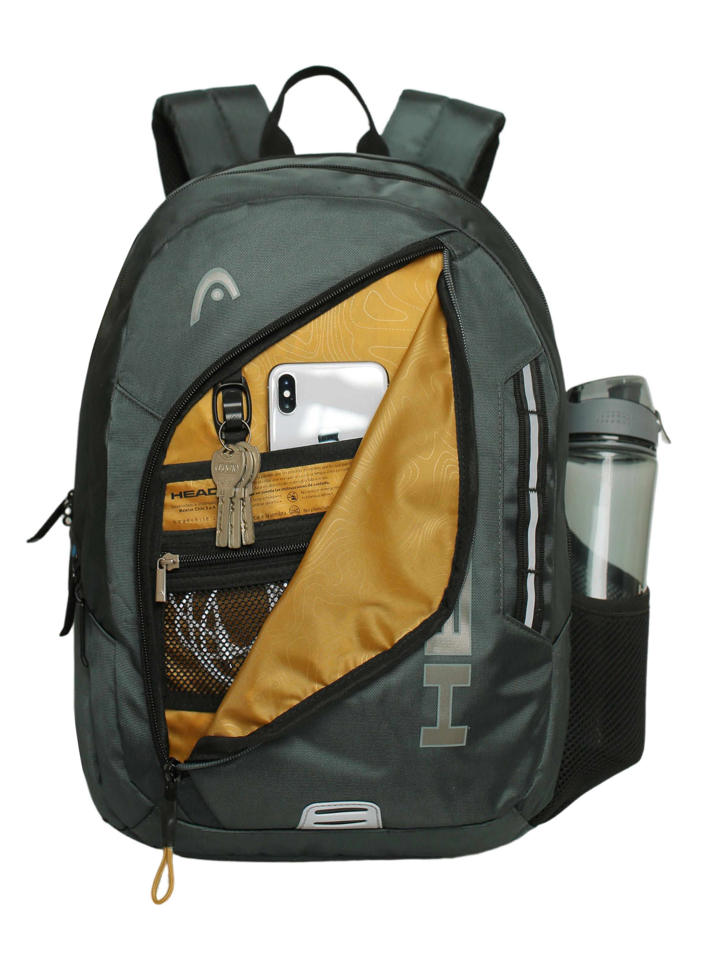 Mochila Urbana Spider Dark Petróleo-2