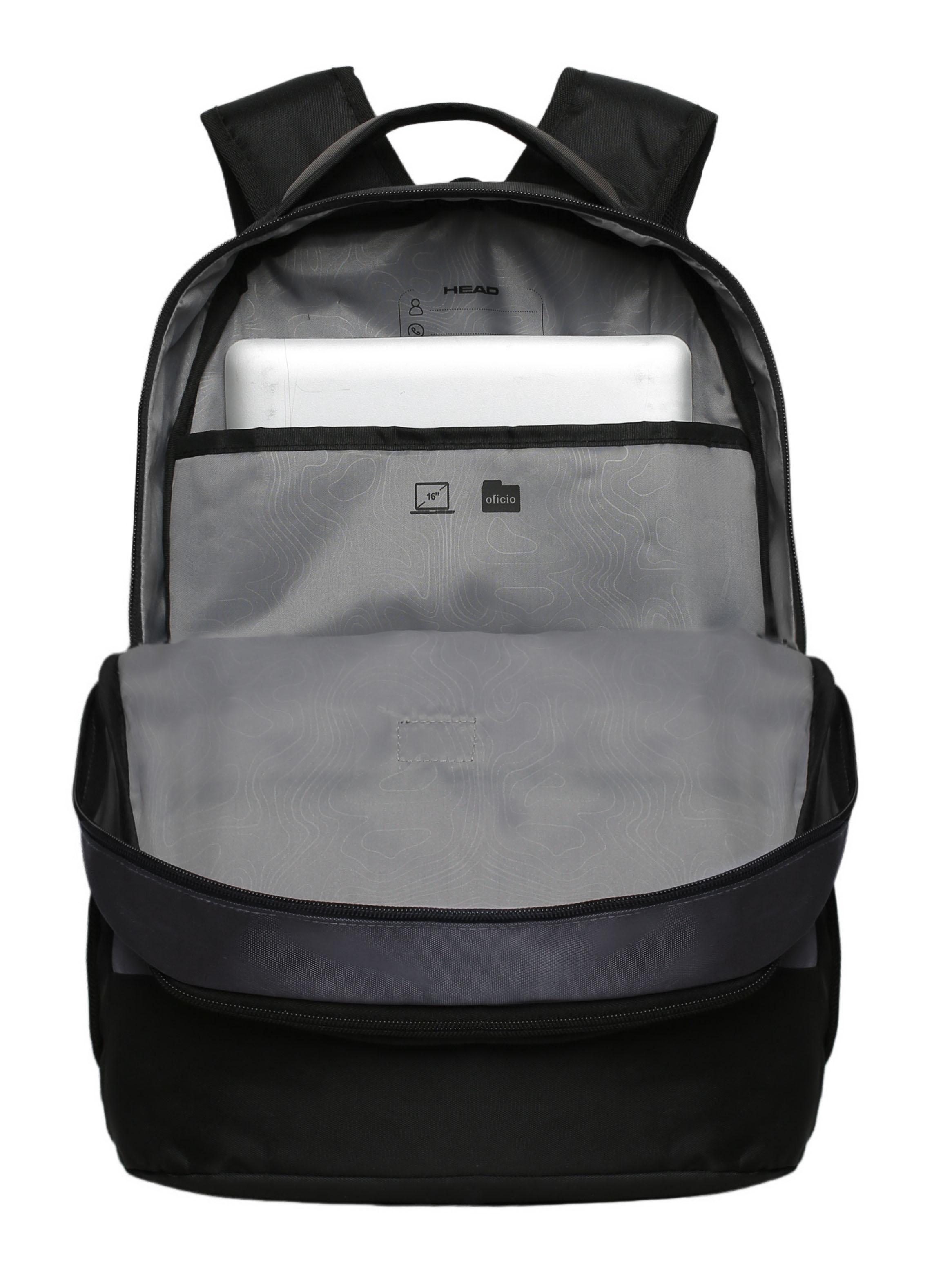 Mochila Notebook Velar Juvenil Gris-3