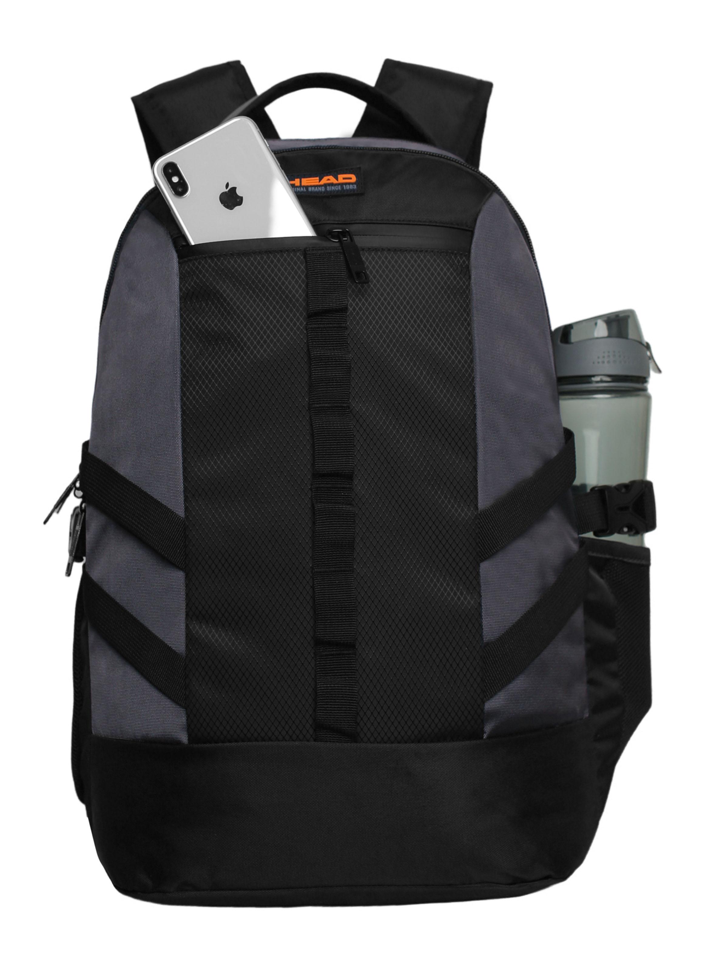 Mochila Notebook Velar Juvenil Gris-2