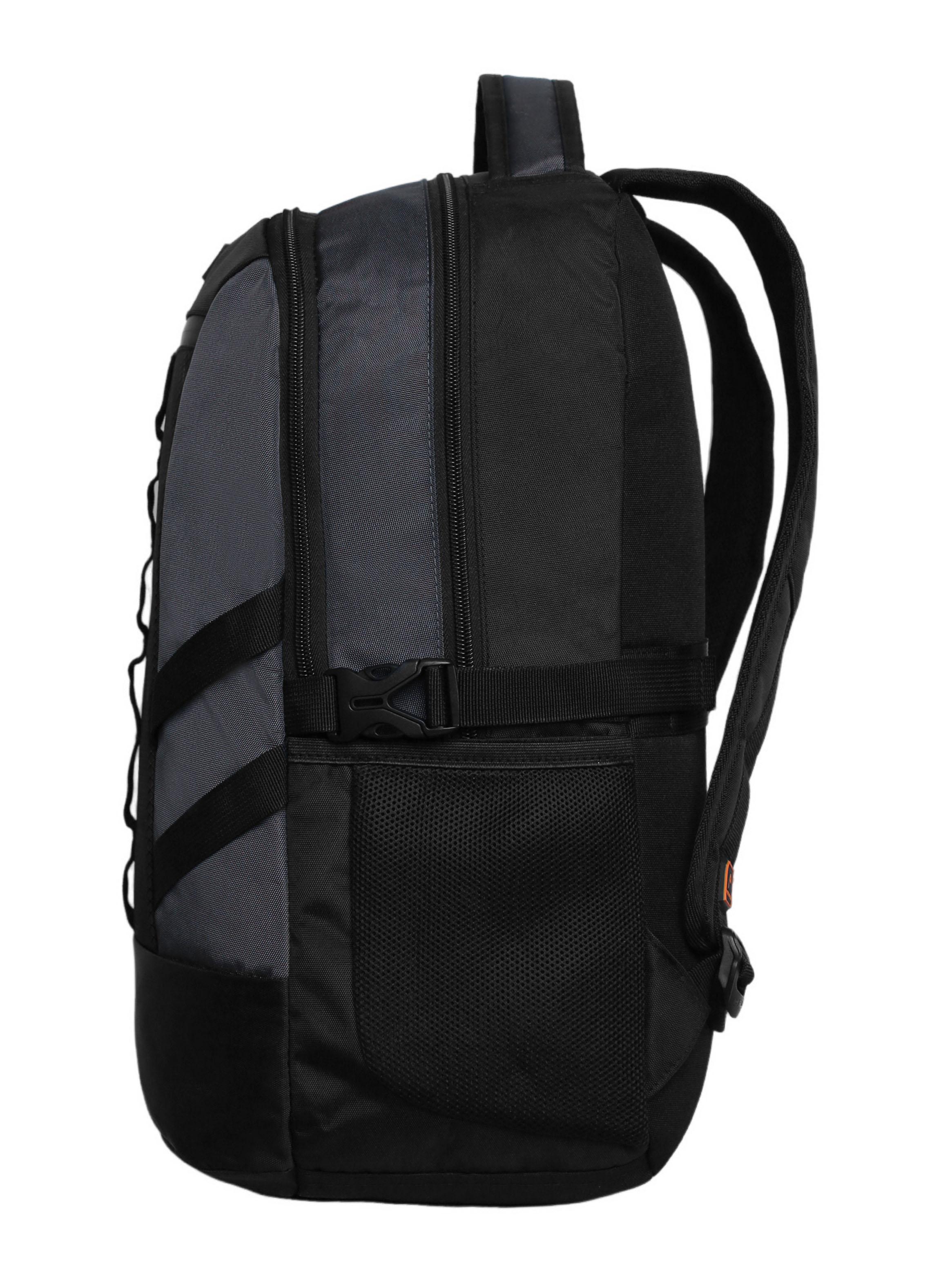 Mochila Notebook Velar Juvenil Gris-4