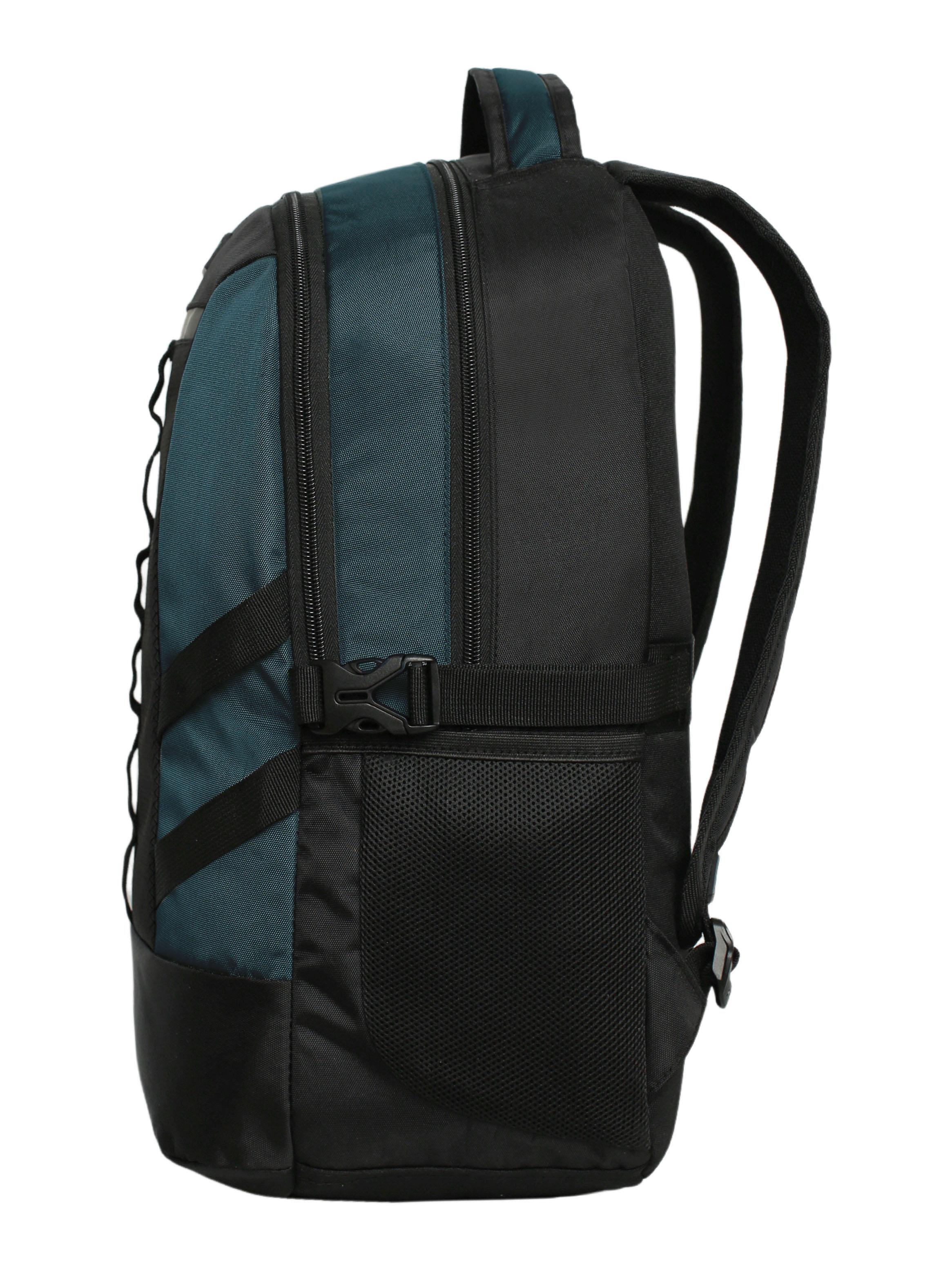 Mochila Notebook Velar Juvenil Petróleo-4