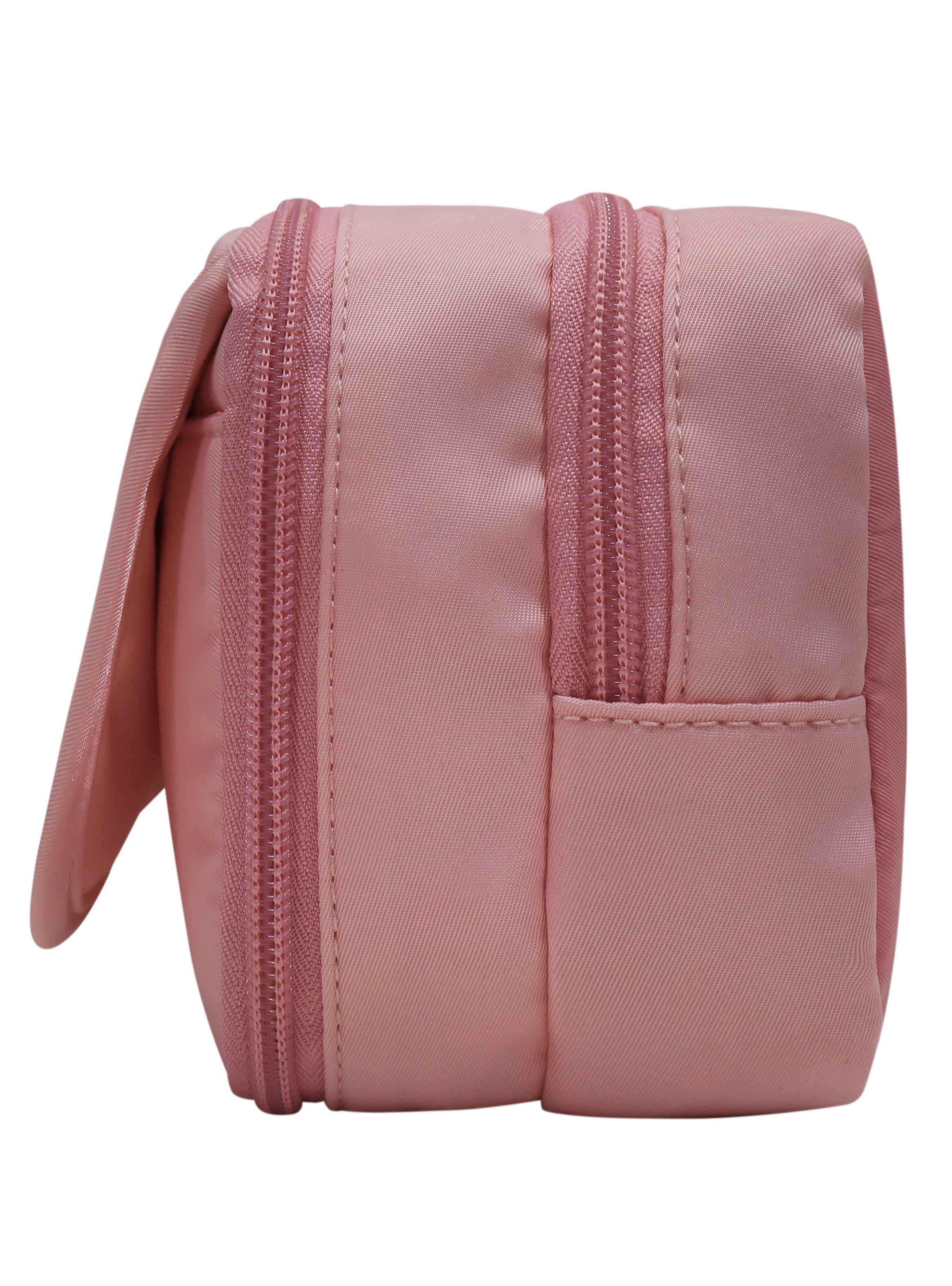 Estuche Grande Pencil Color Block Rosado-3