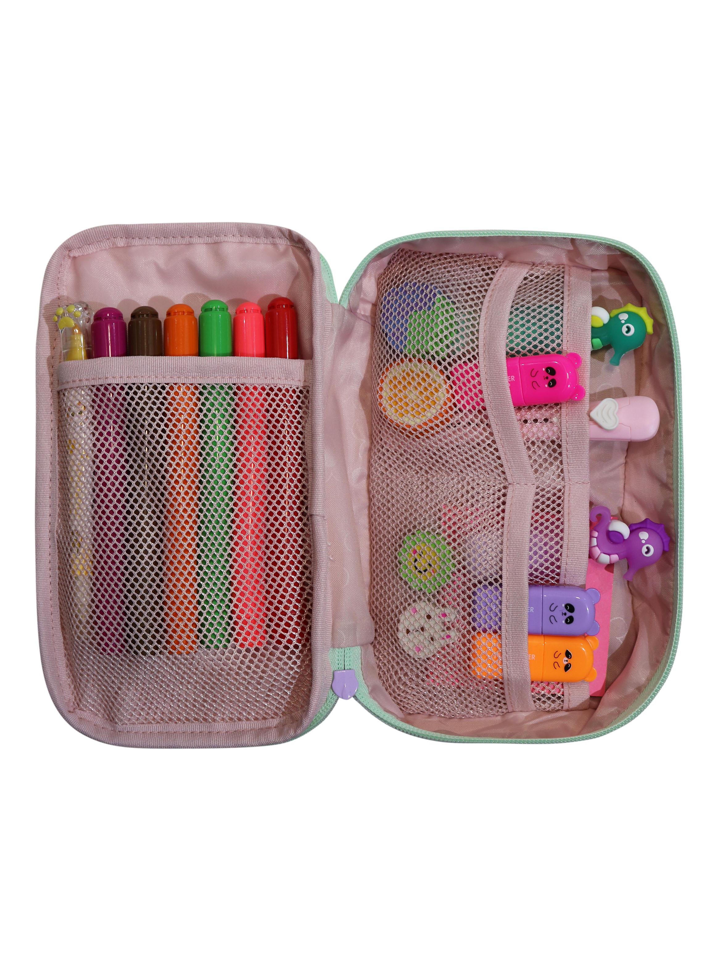 Estuche Grande Pencil Color Block Pastel-4