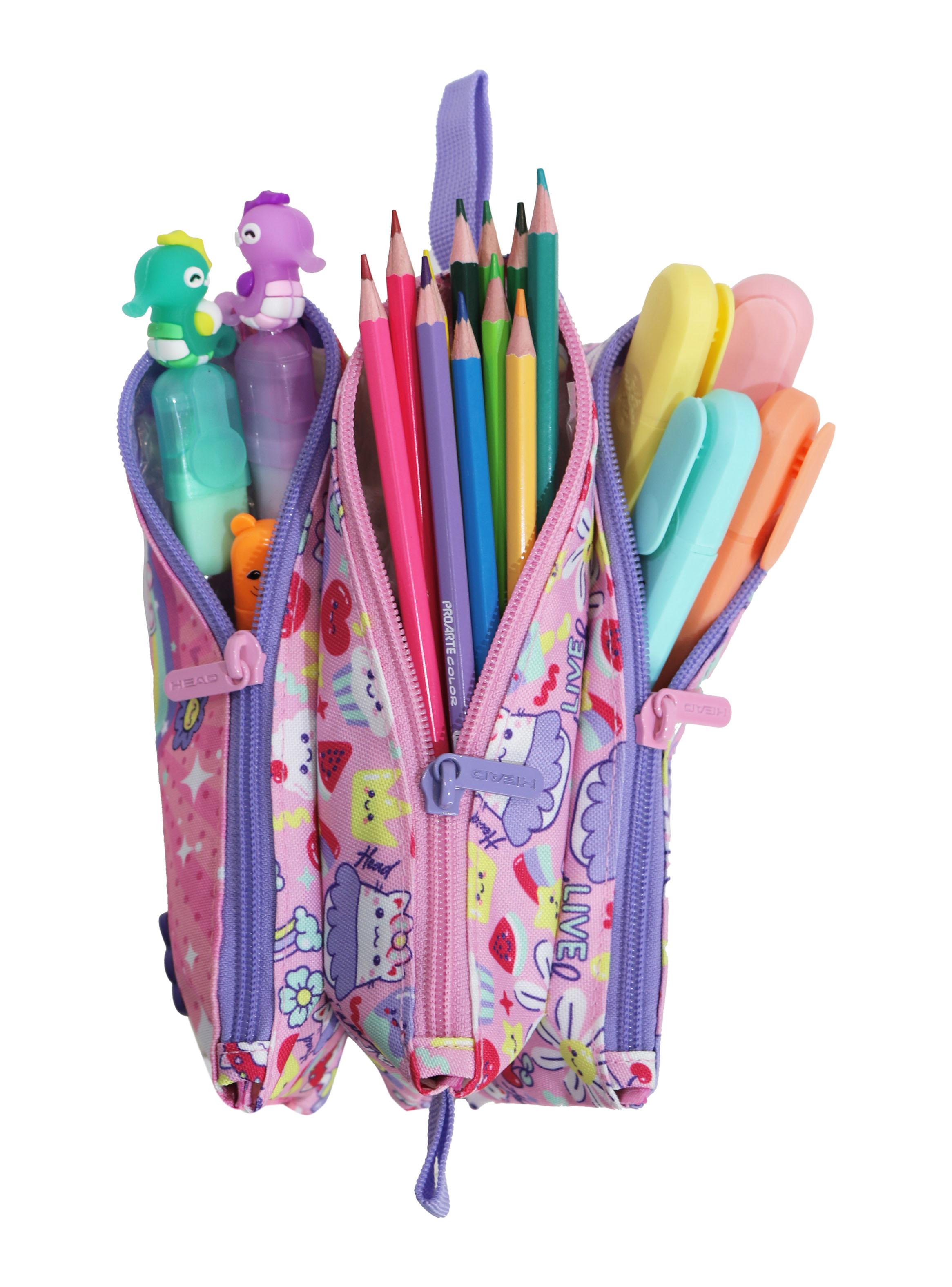 Estuche Celerio Infantil  Best Friends Rosado-4