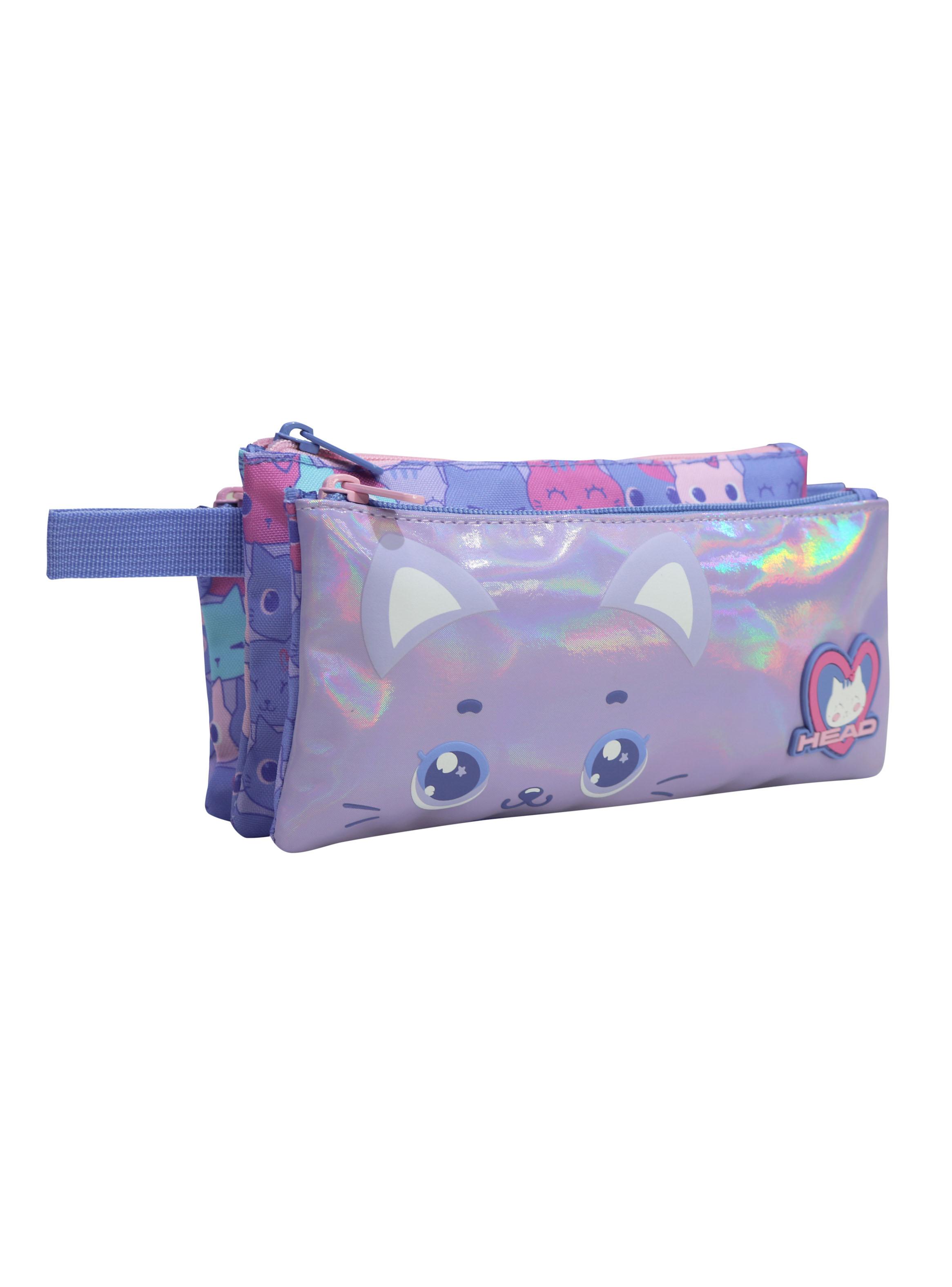 Estuche Celerio Infantil  Meow Lila-2