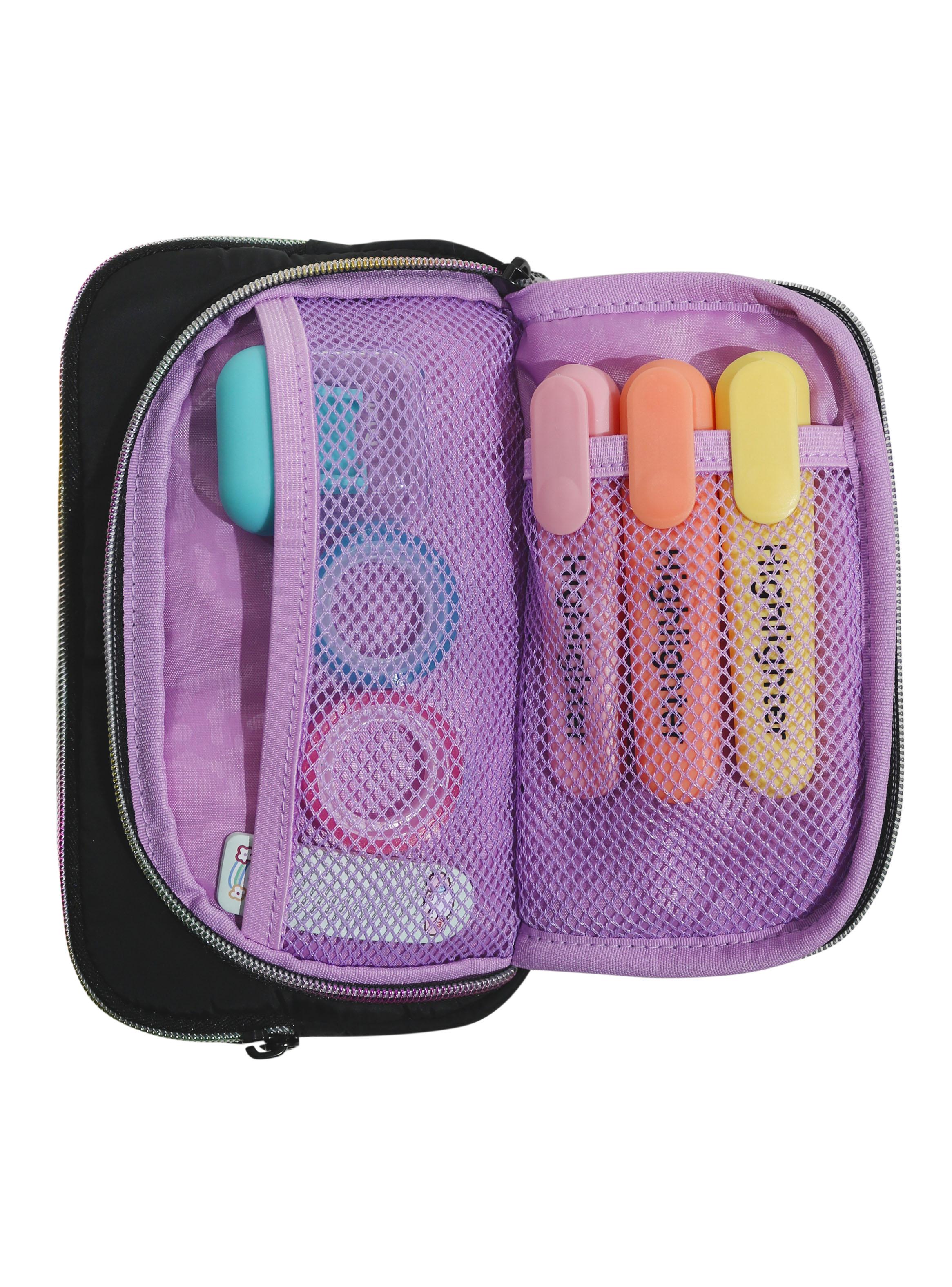 Estuche Case Heart Quilt Negro-4