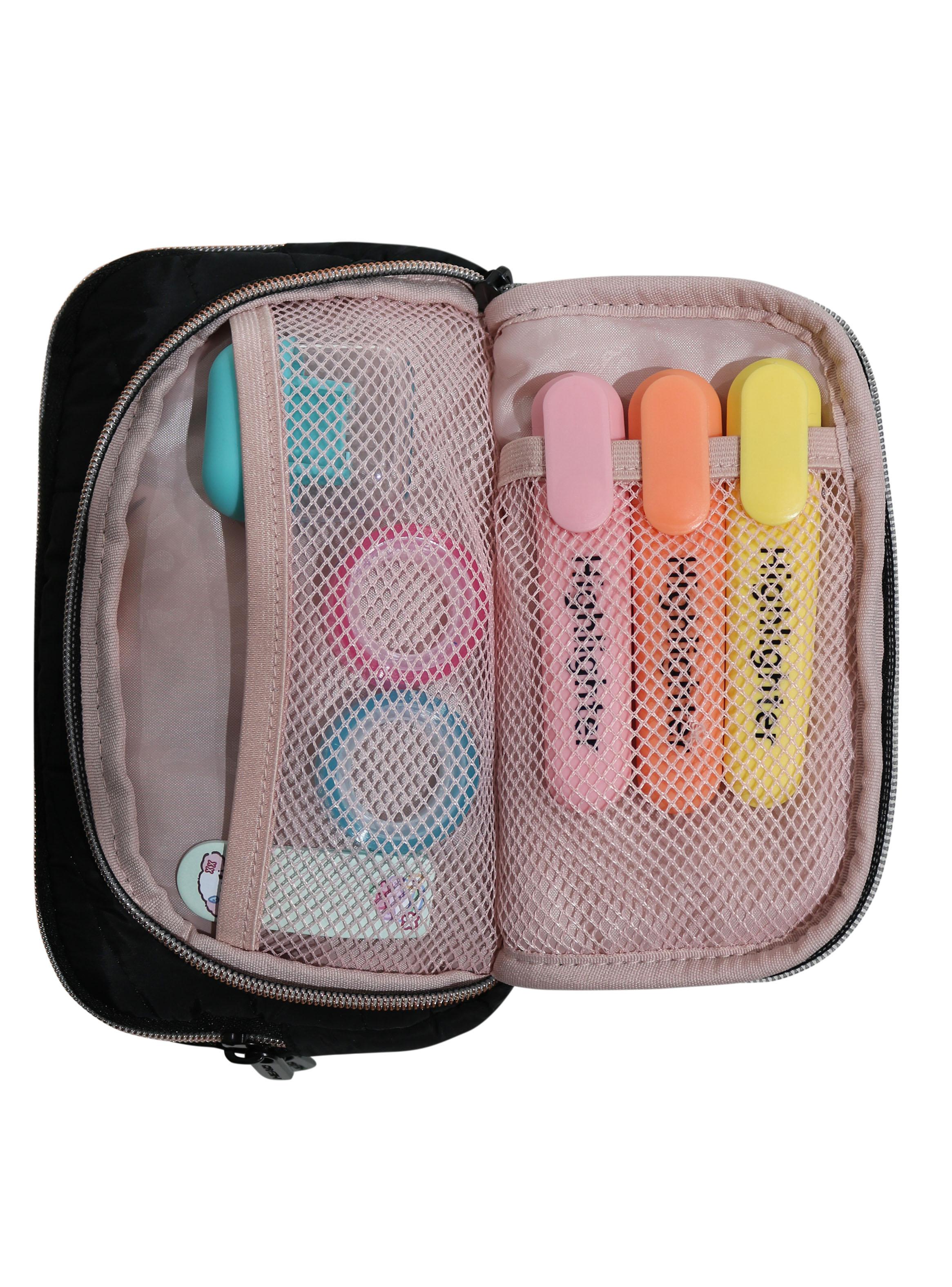 Estuche Case Negro Rose Gold-4