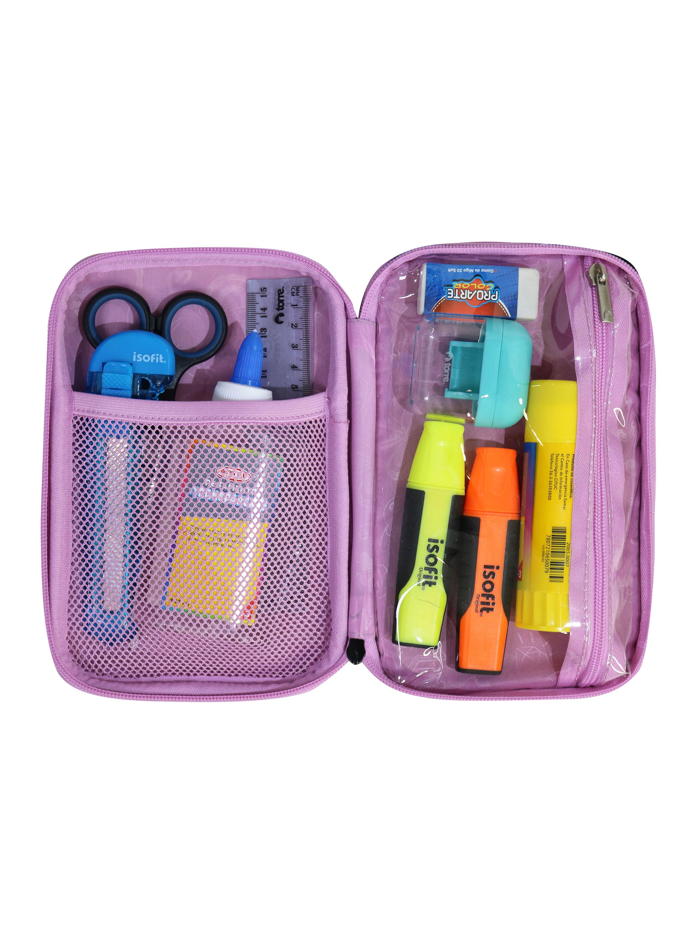 Estuche infantil Rígido Box Space Cat Negro-3