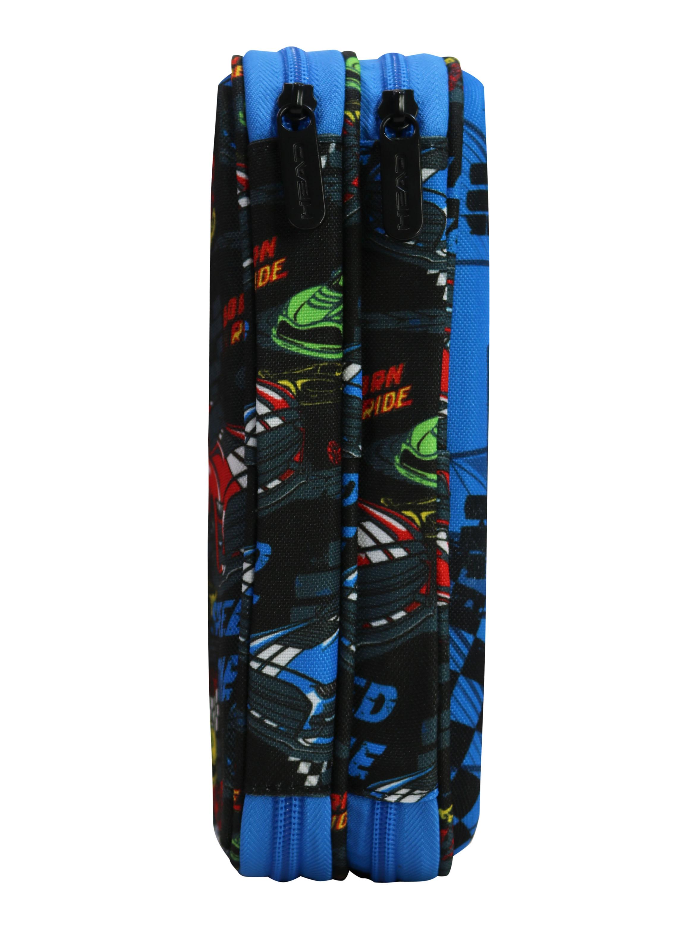 Estuche infantil Rígido Box Speed Car Negro-4