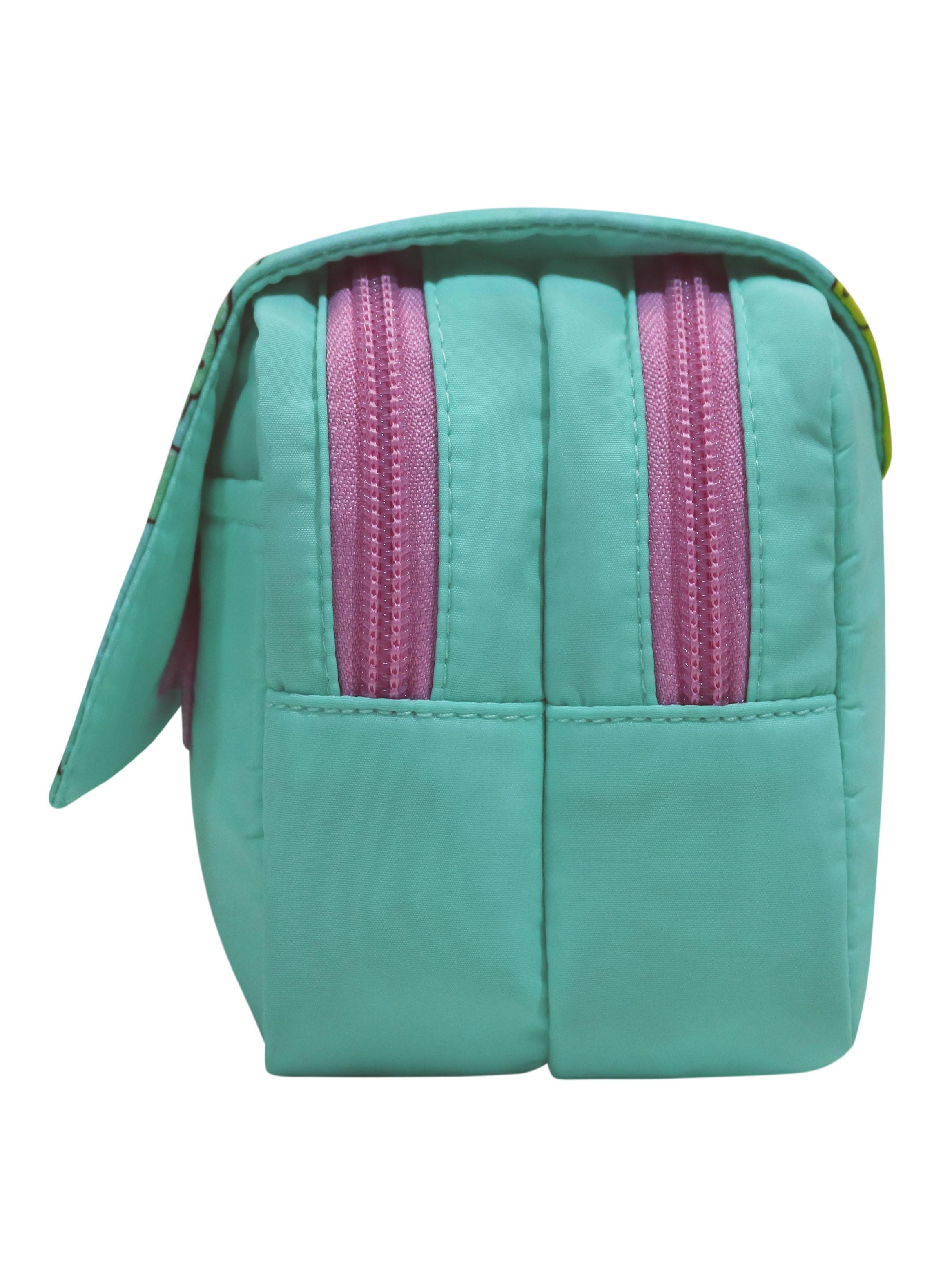 Estuche Infantil Eraser Muñecos Turquesa-4