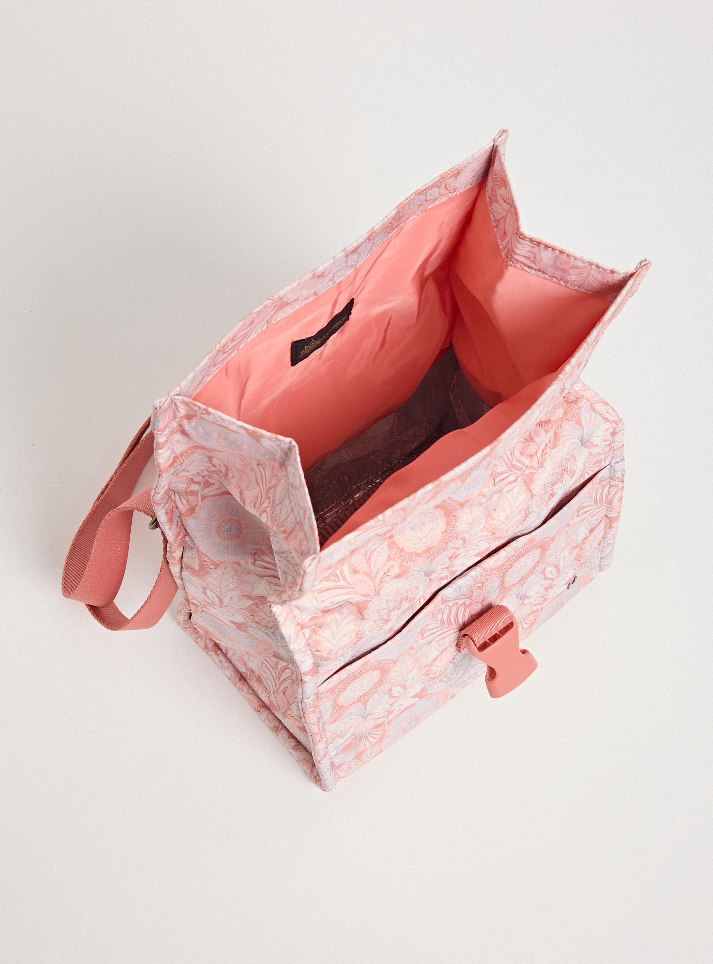 Lonchera Estampada Plegable con Tira Ajustable-3