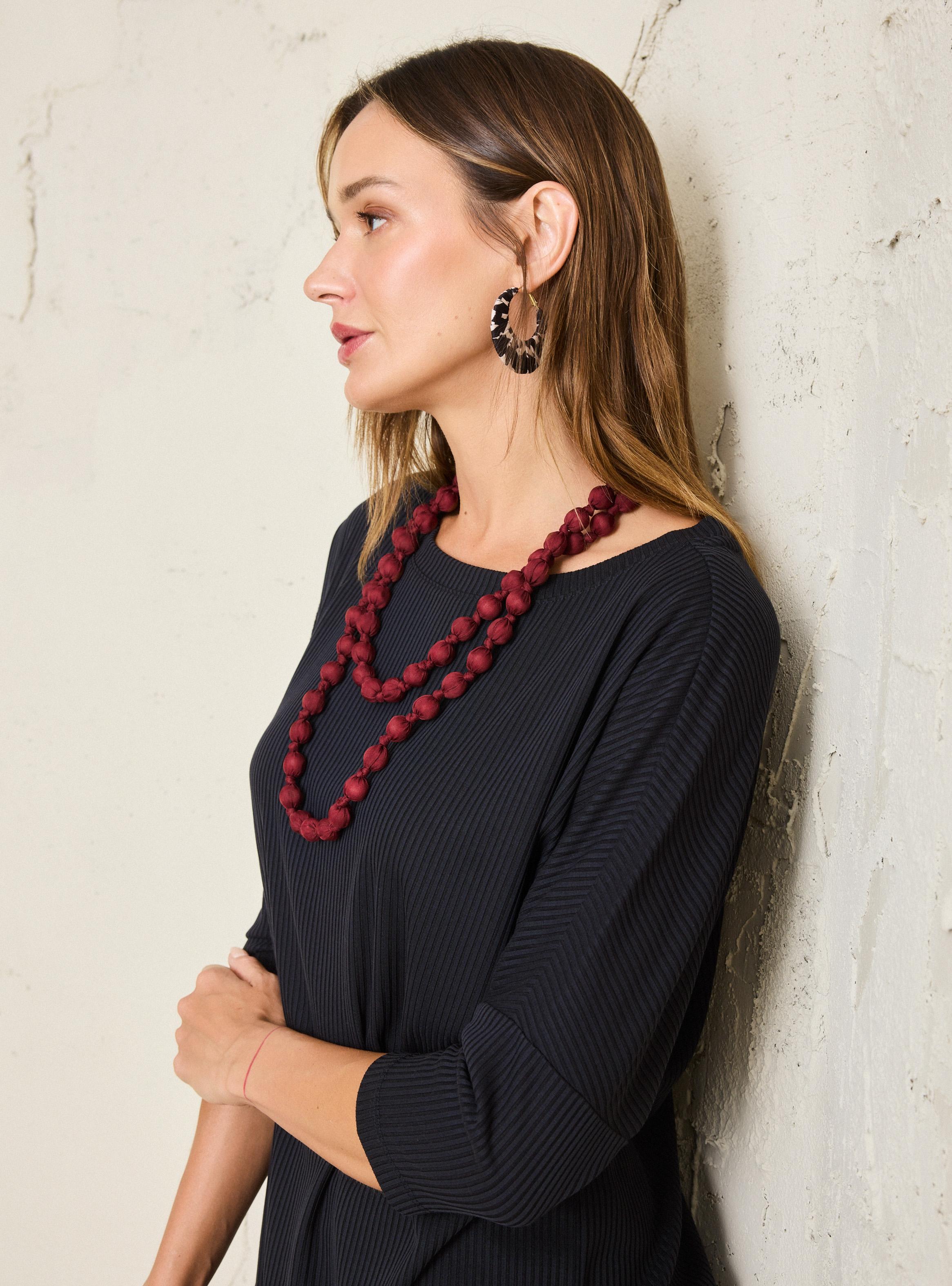 Polera Terminación con Punto Doble-2