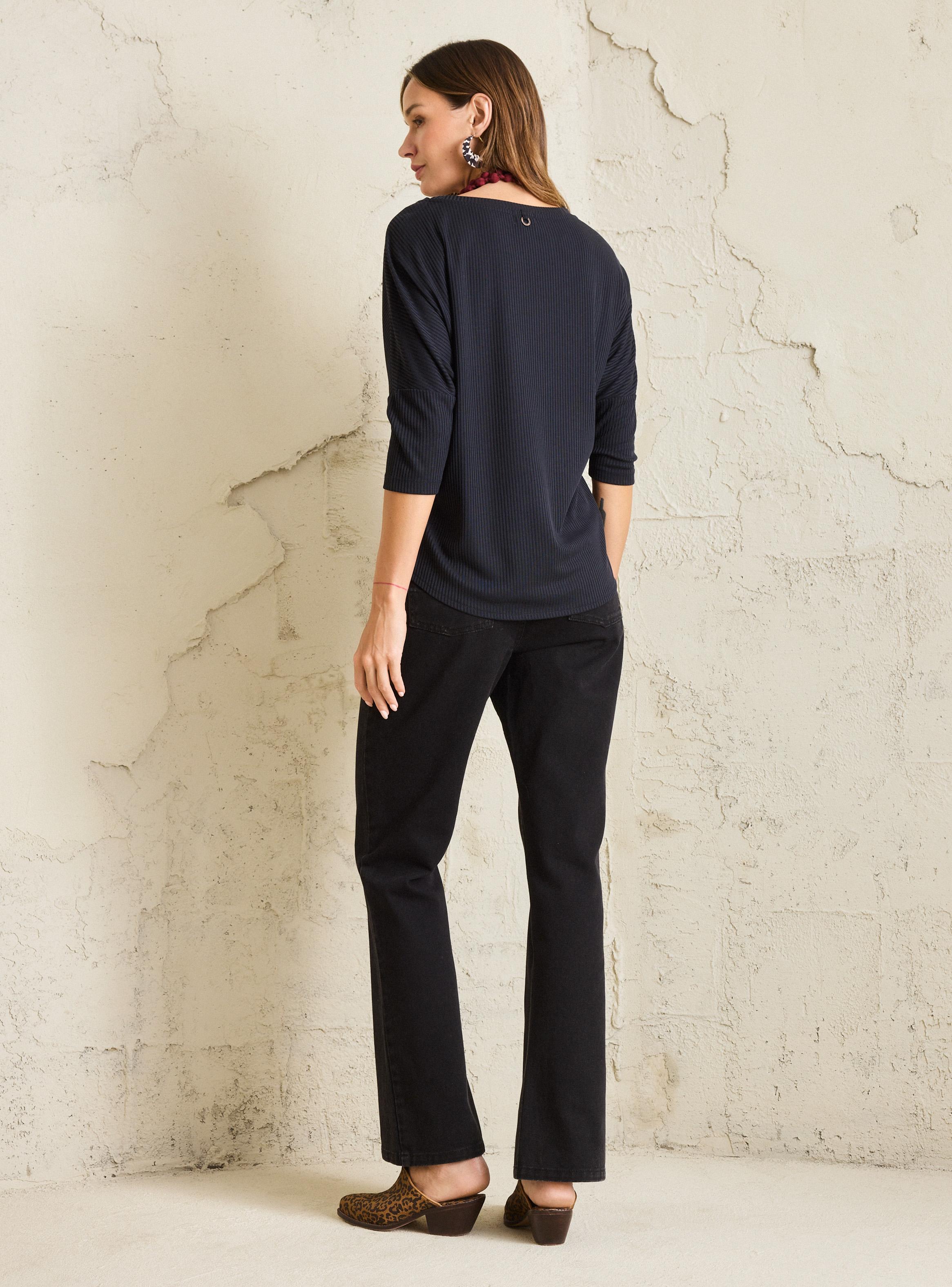 Polera Terminación con Punto Doble-5