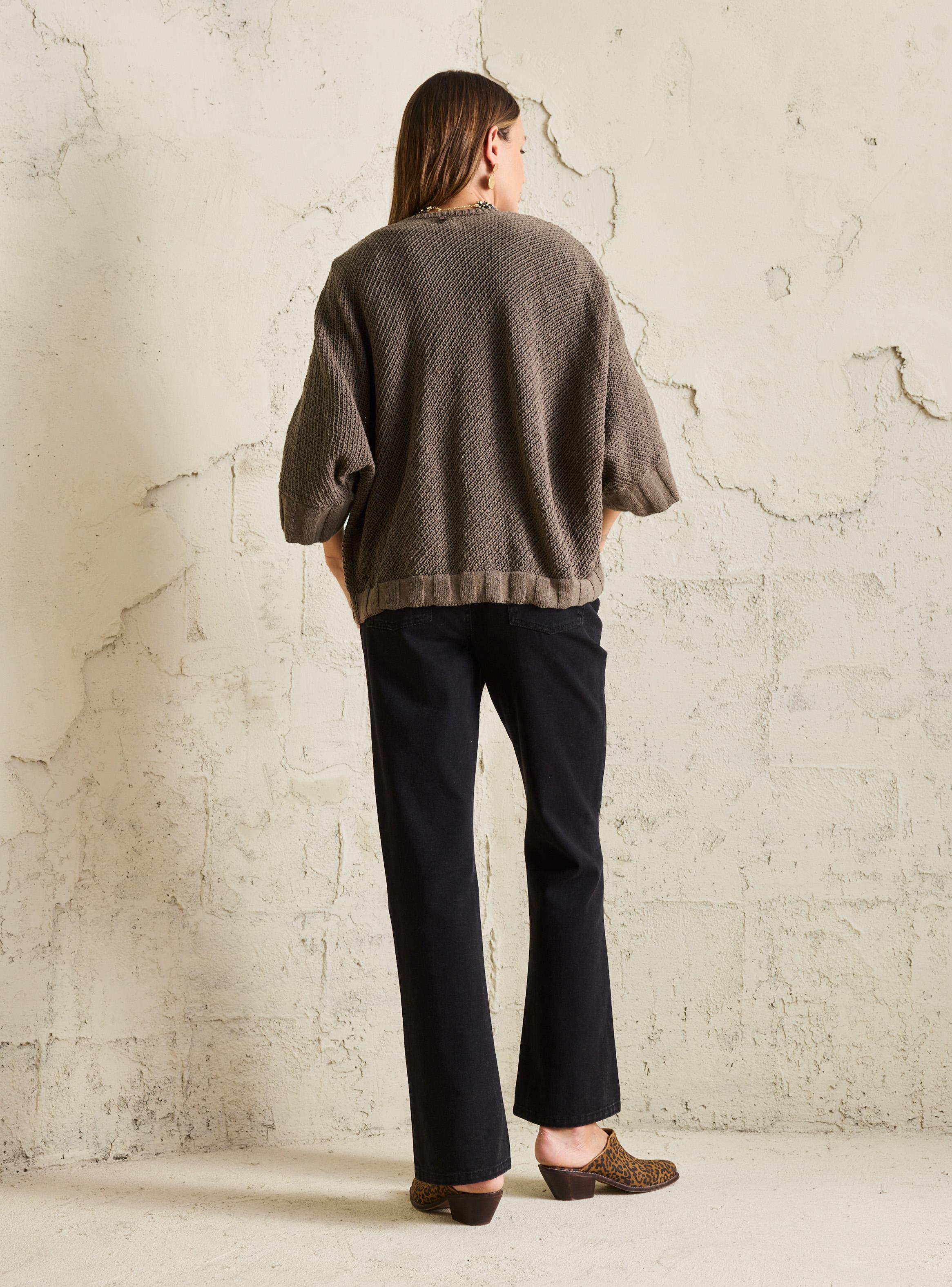 Chaleco Textura en Tejido-5