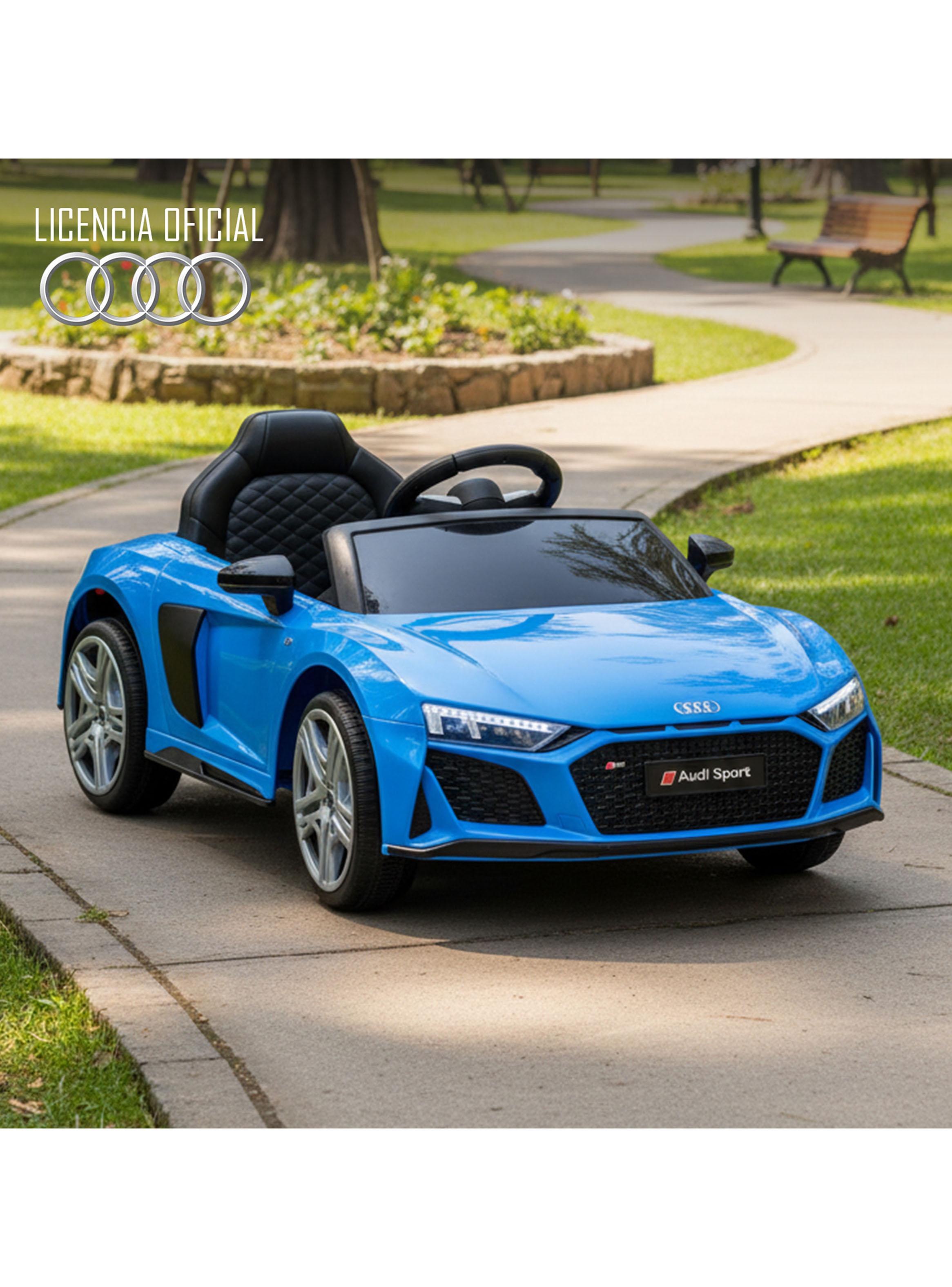 Auto R8 Spyder Batería 12V Licencia Audi Azul-5