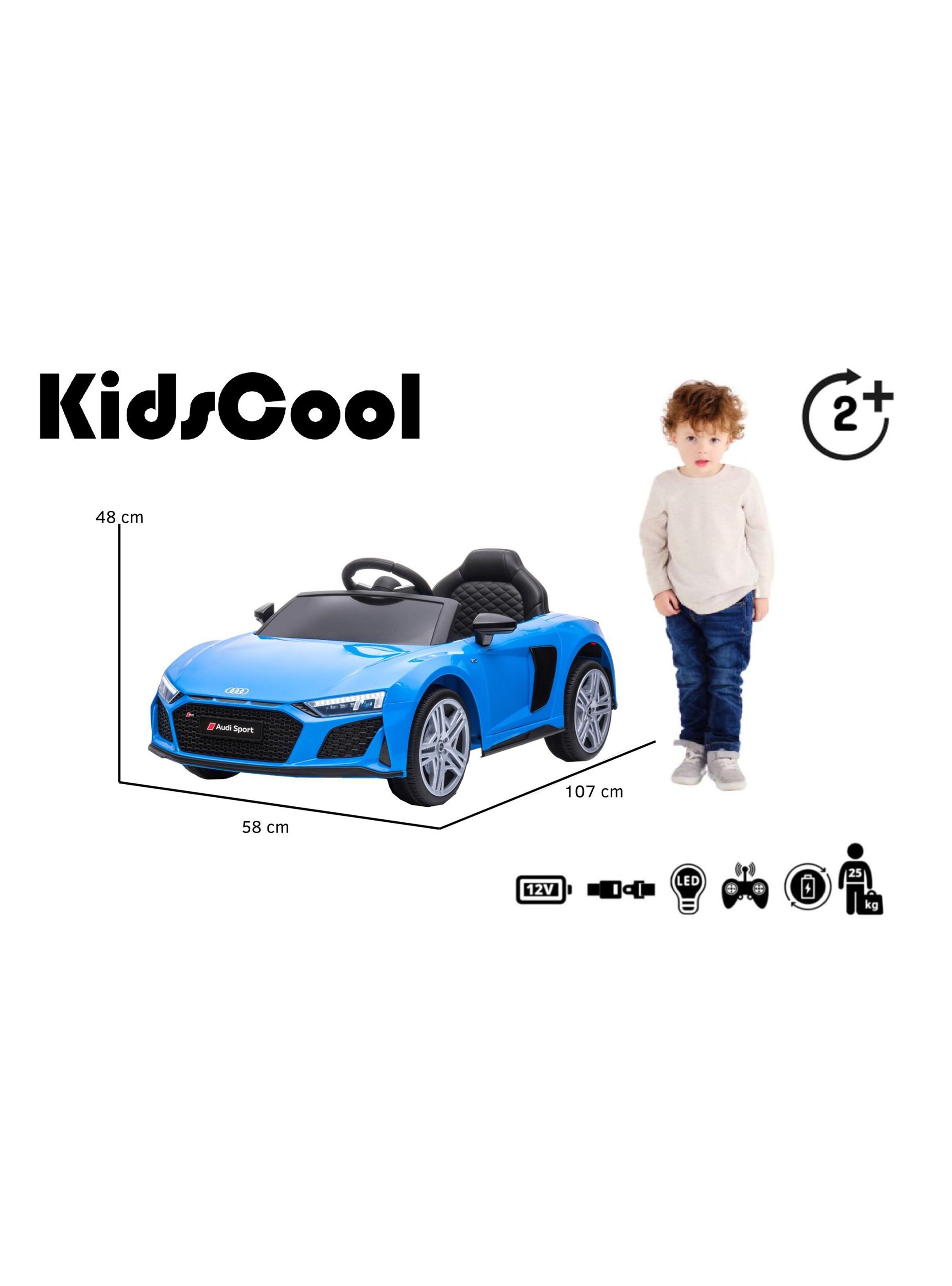 Auto R8 Spyder Batería 12V Licencia Audi Azul-1