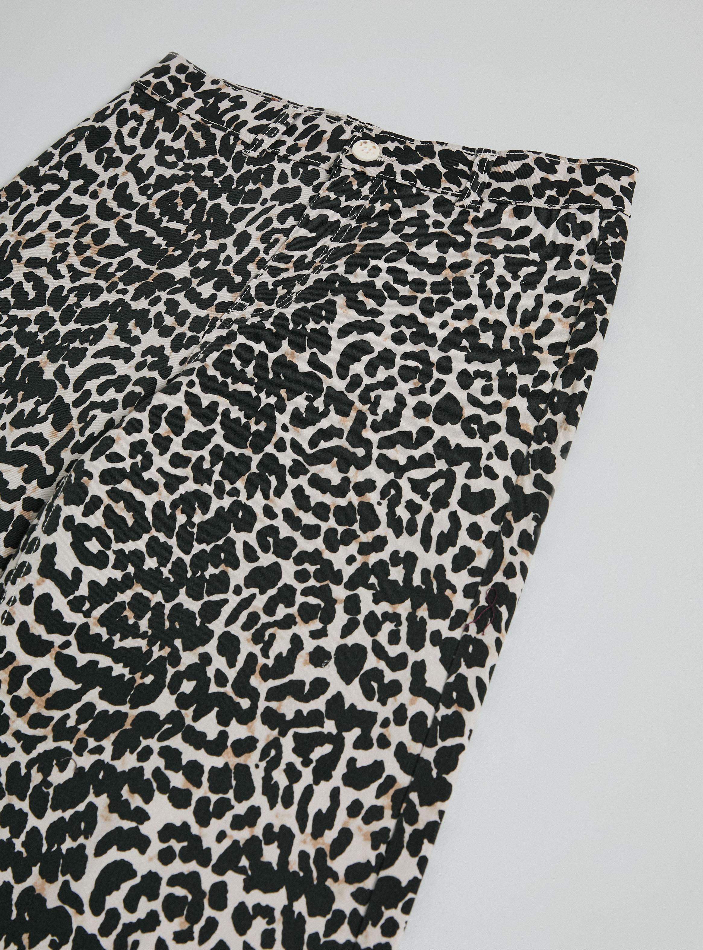 Jeans Animal Print Leopardo Niña-3