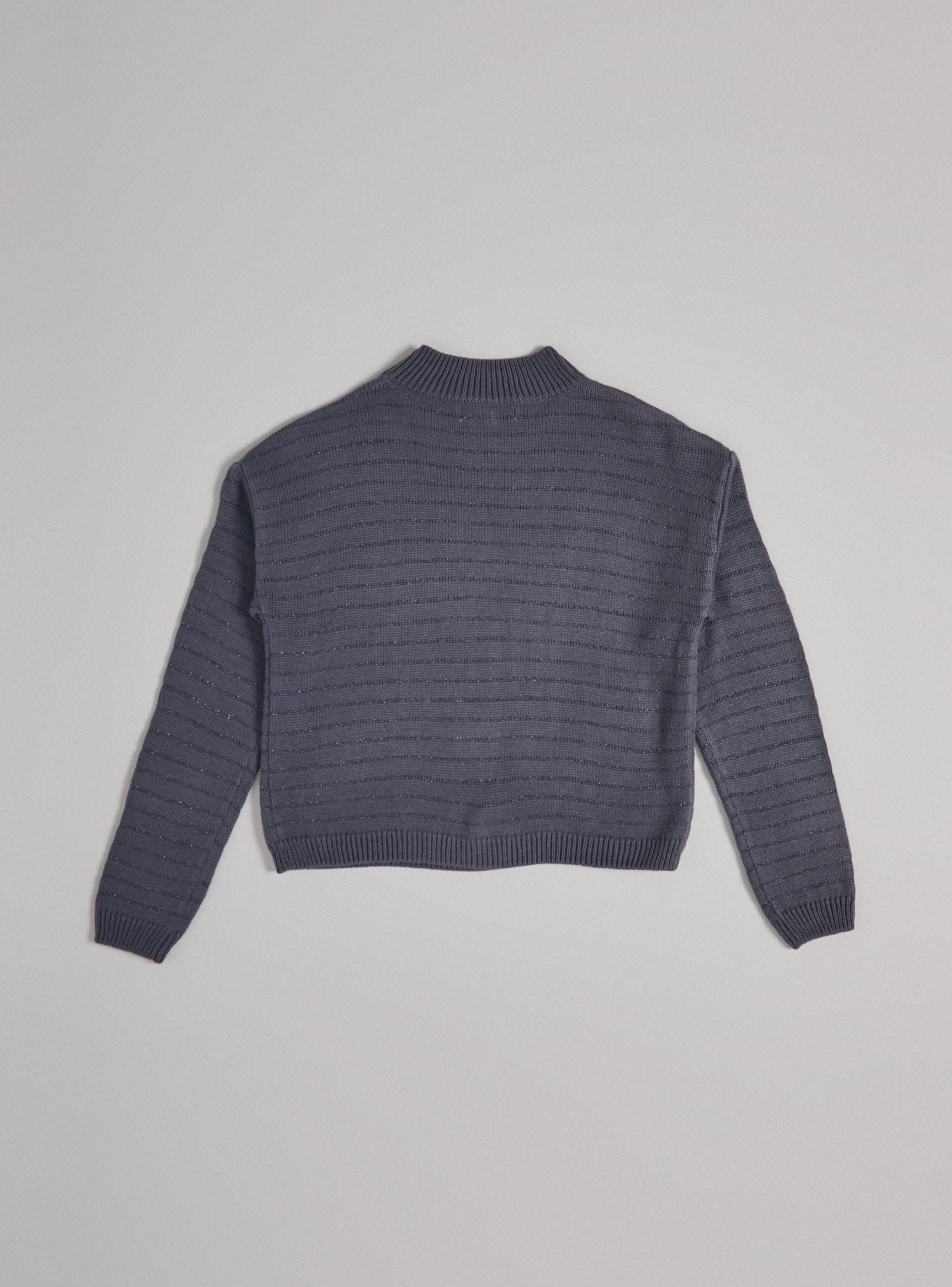 Sweater Rayas Delgadas con Lurex-2