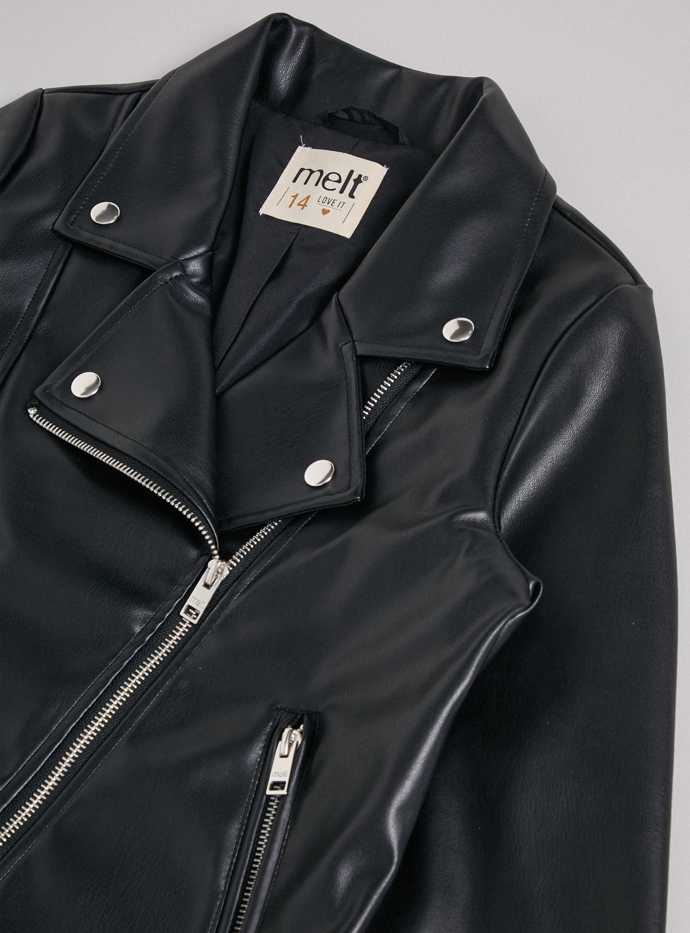 Chaqueta Estilo Biker Niña-3