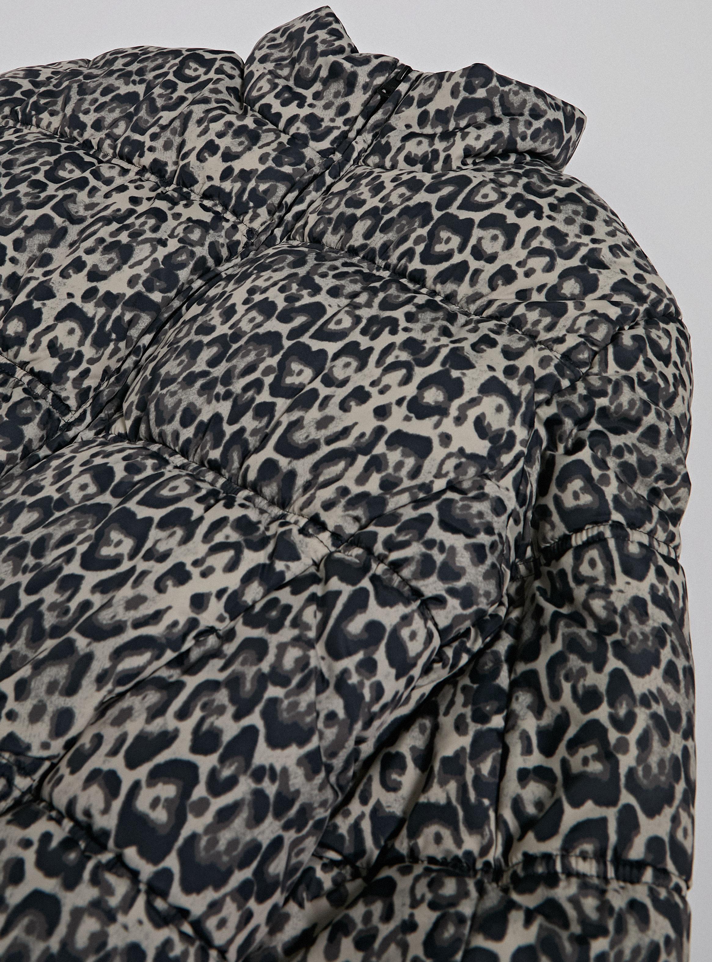 Parka Puffa Print Leopardo-3