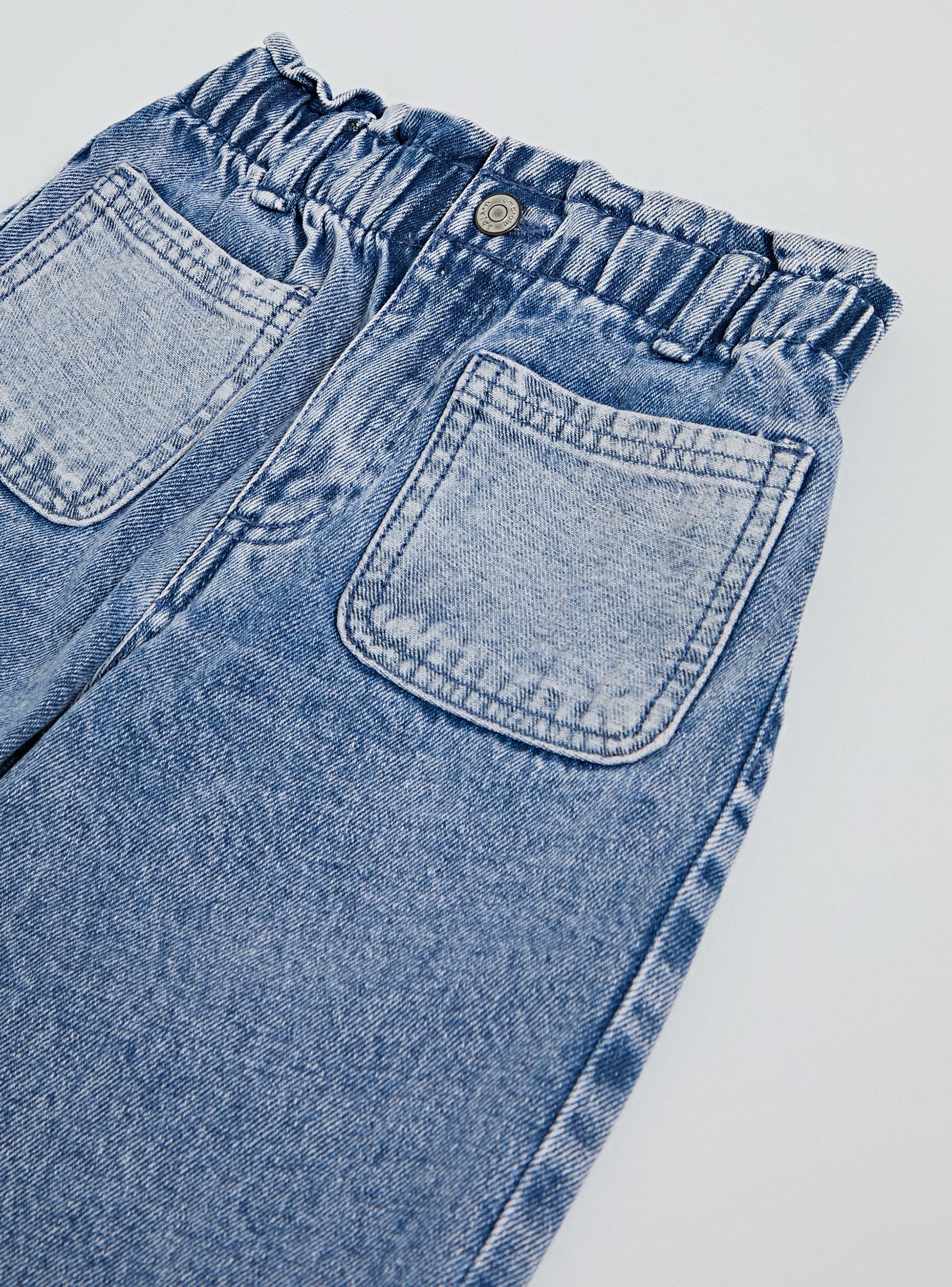 Jeans Jogger con Bolsillos en Contraste-2