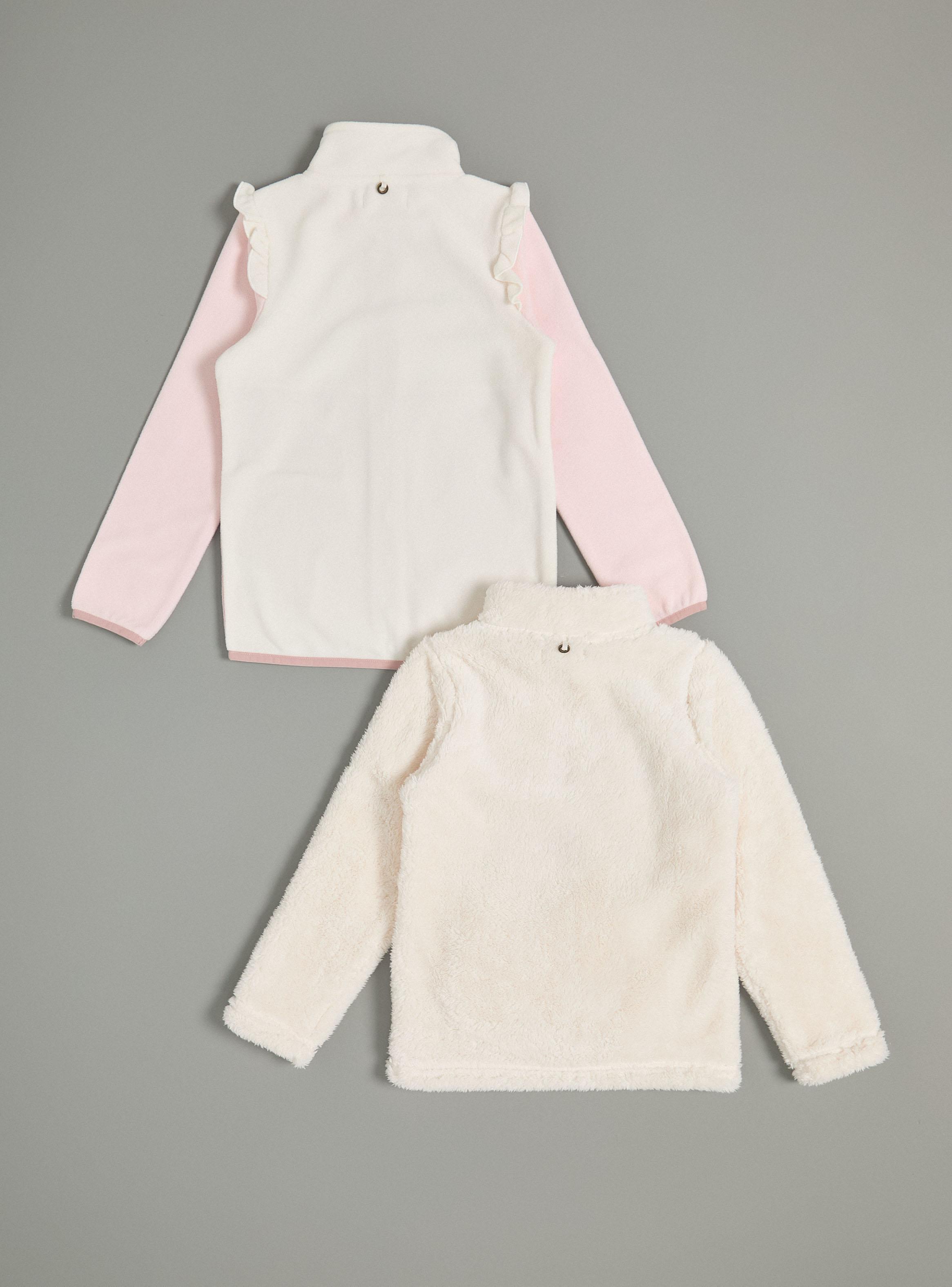 Polerón Bipack con Polera Color Block y otro Bordado-2