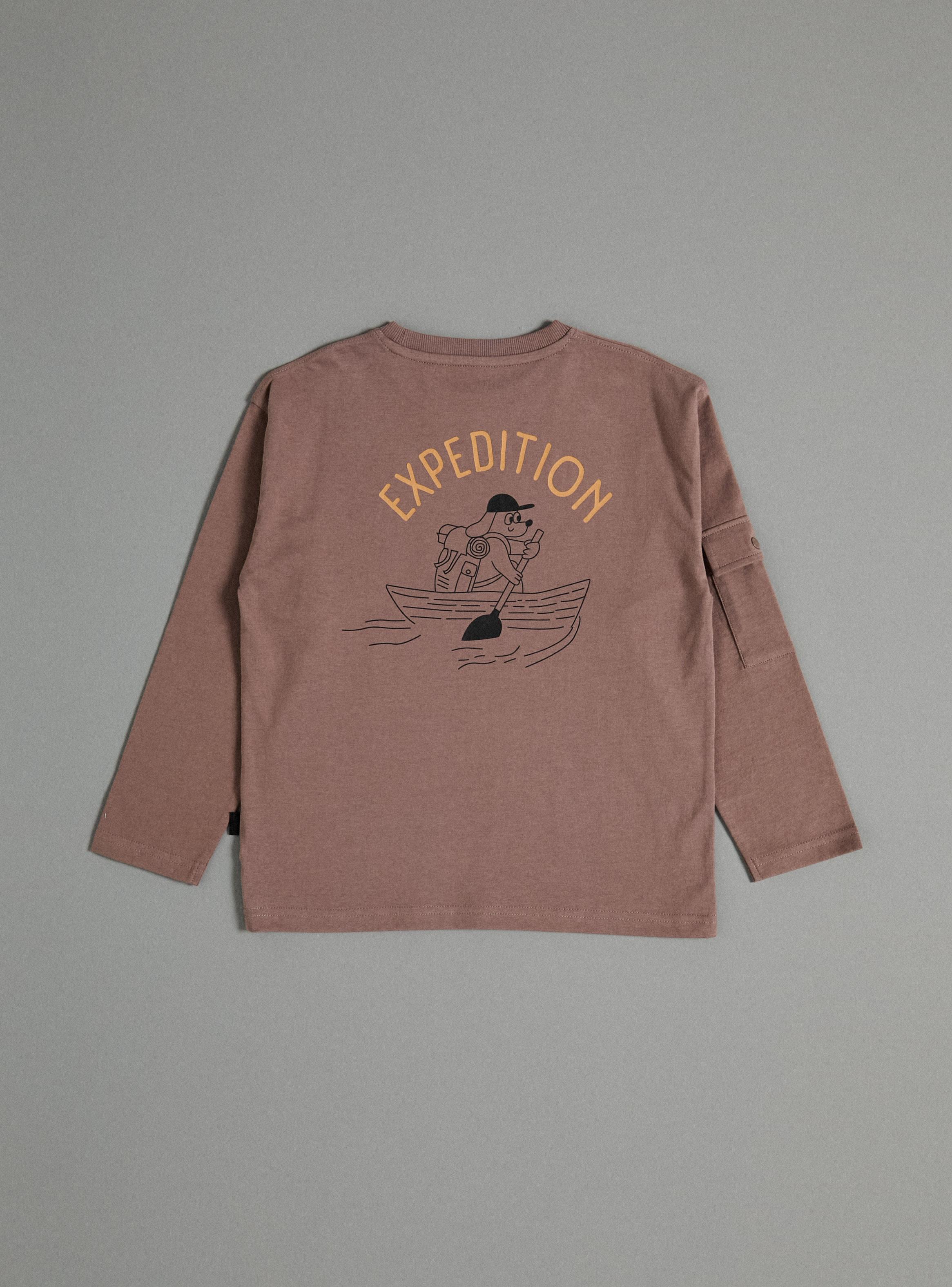 Polera Básica Estampada Espalda Algodón-2