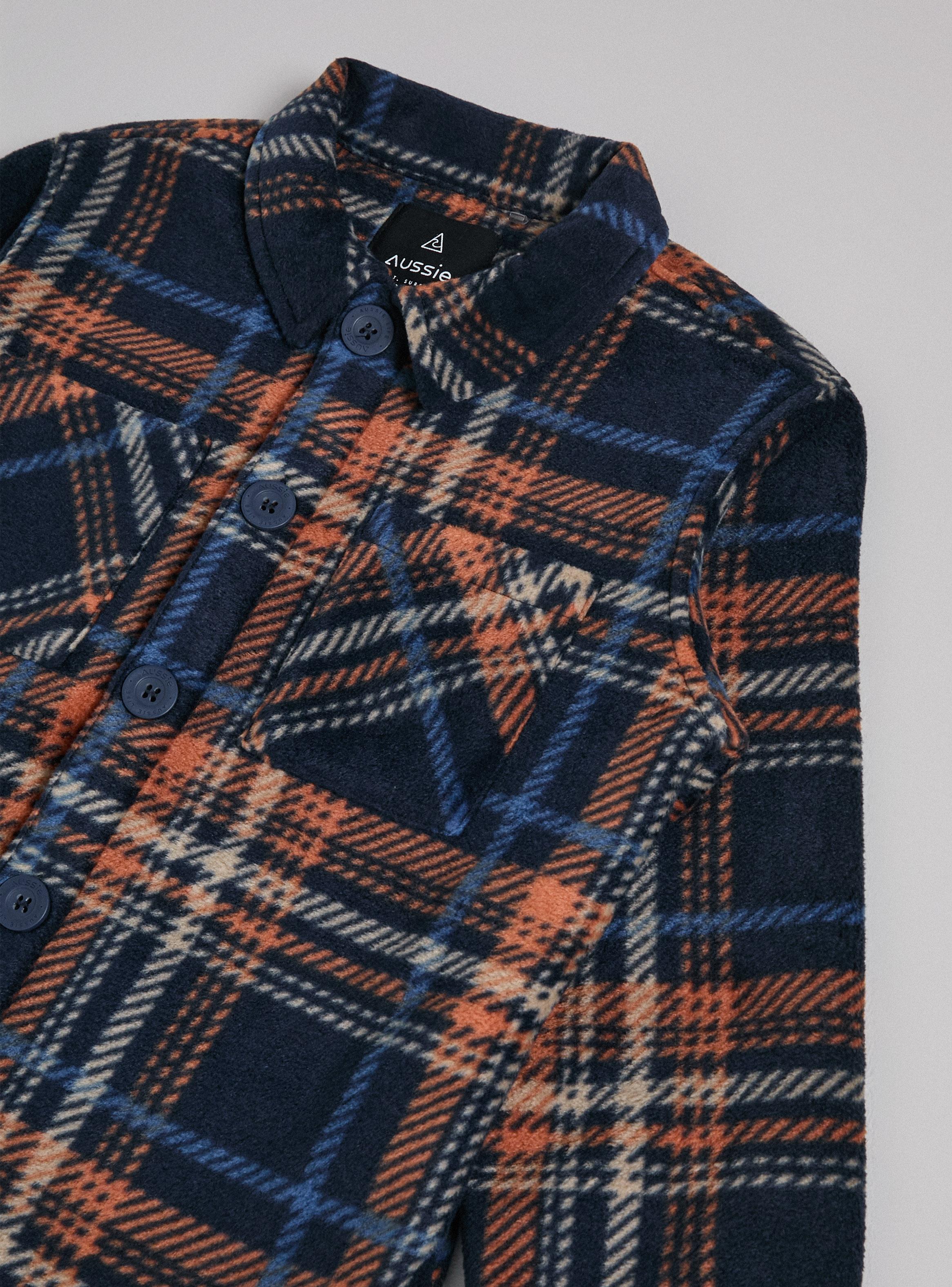 Polerón Polar Interior Micropolar Cuadrillé-3