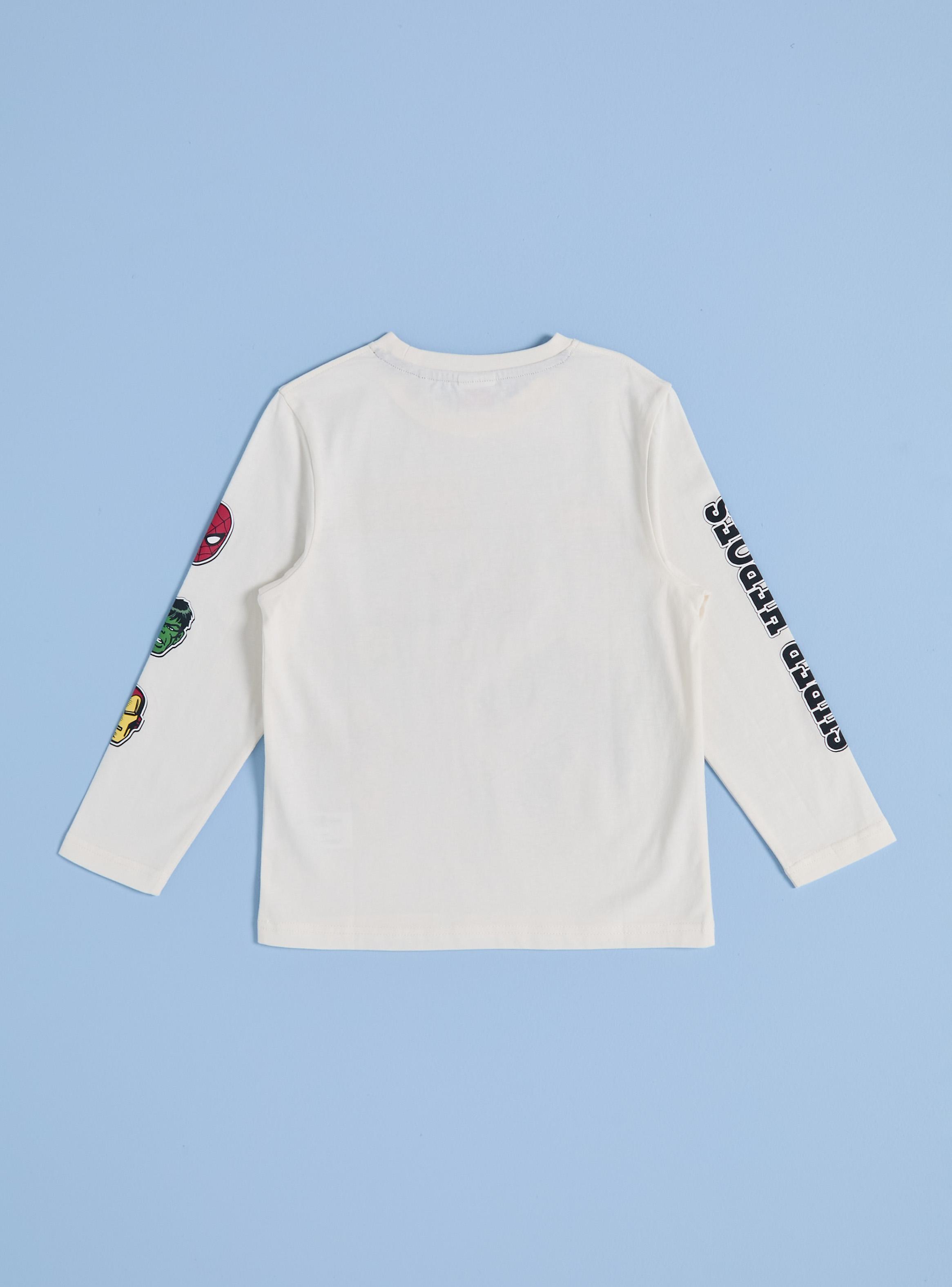 Polera Estampado Personajes Marvel Cómics-2