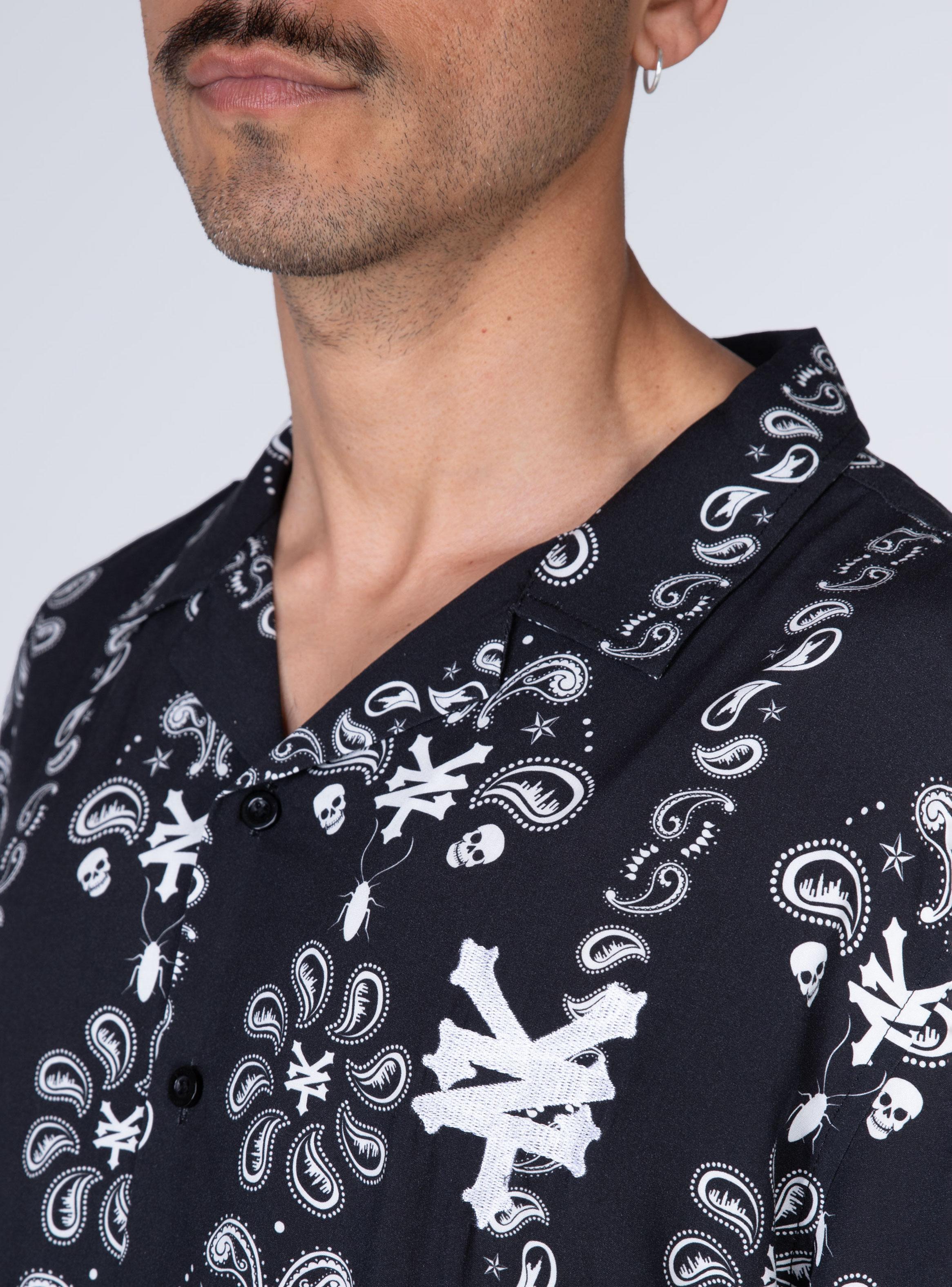 Camisa Low Bow Manga Corta-2