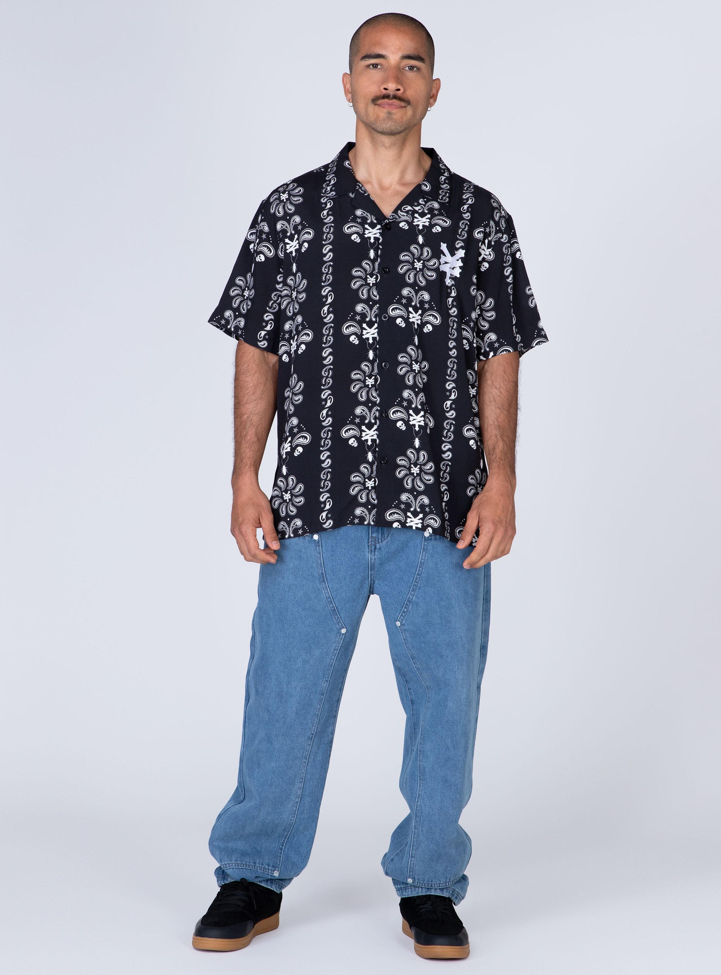 Camisa Low Bow Manga Corta-3