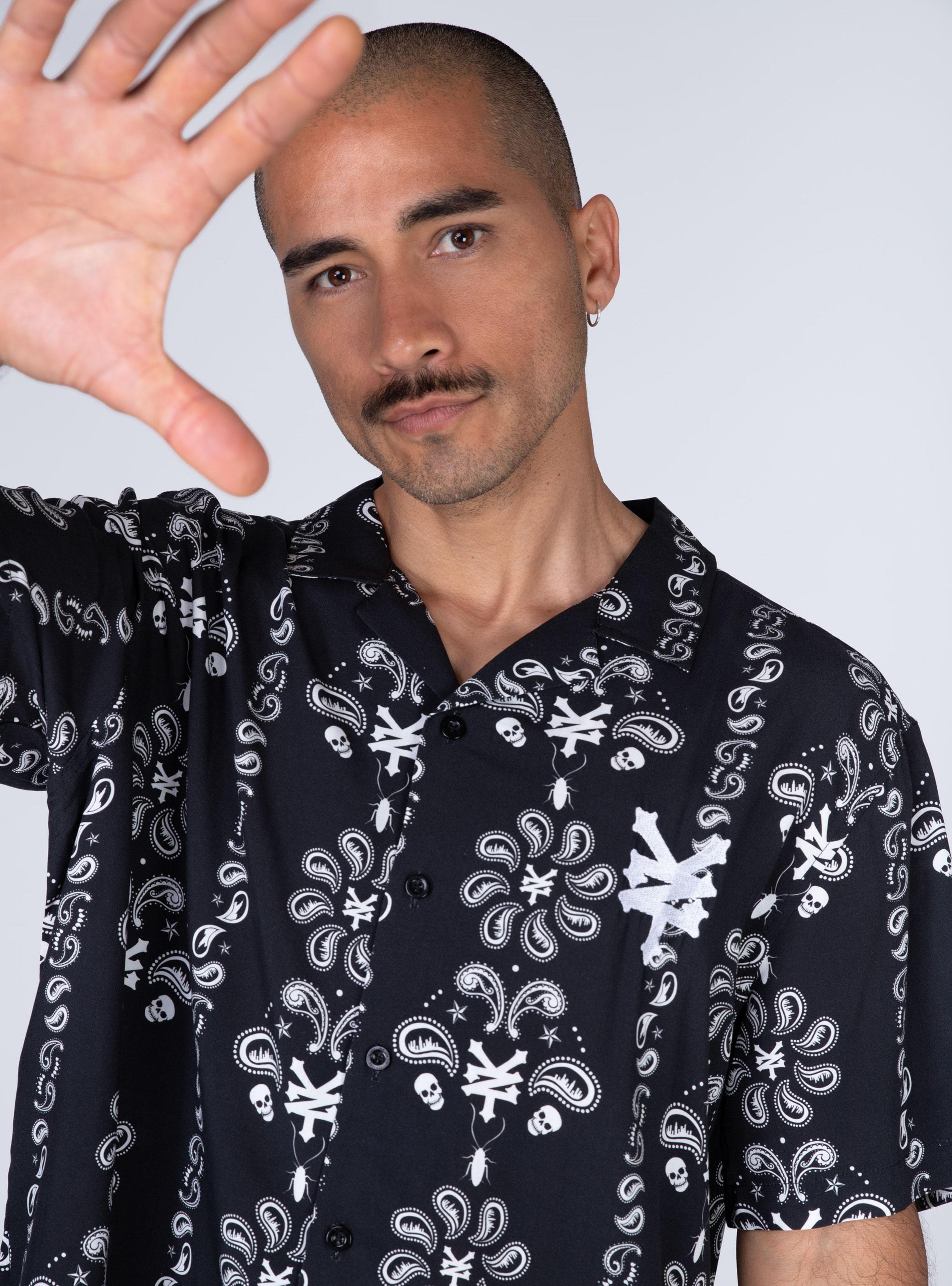 Camisa Low Bow Manga Corta-1