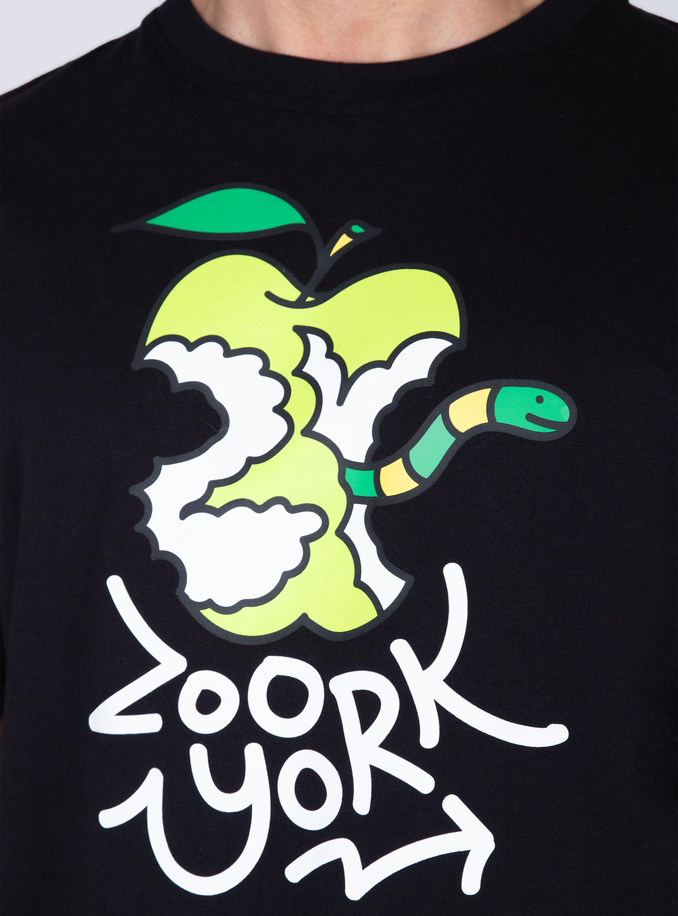 Polera Apple Worm Manga Corta-2