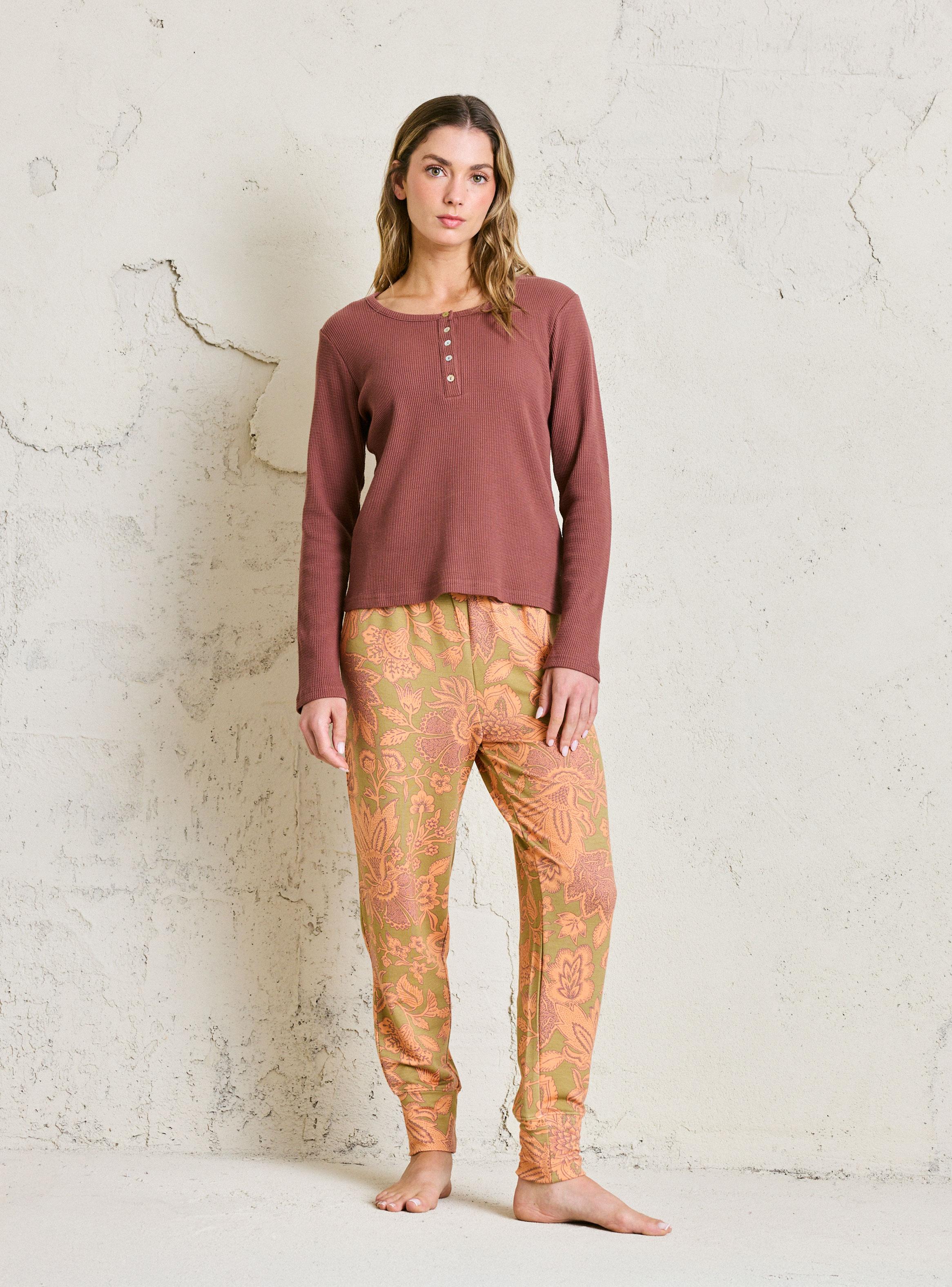 Polera Pijama Ármalo Rib con Botones-4