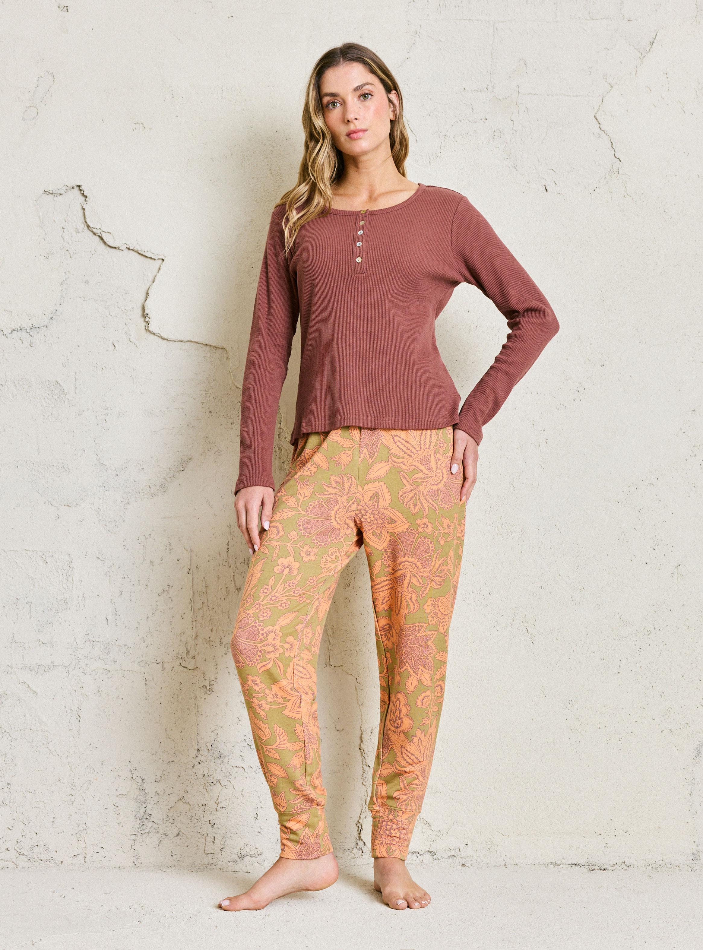 Pantalón Pijama Jogger Estampado Ármalo por el Revés-4