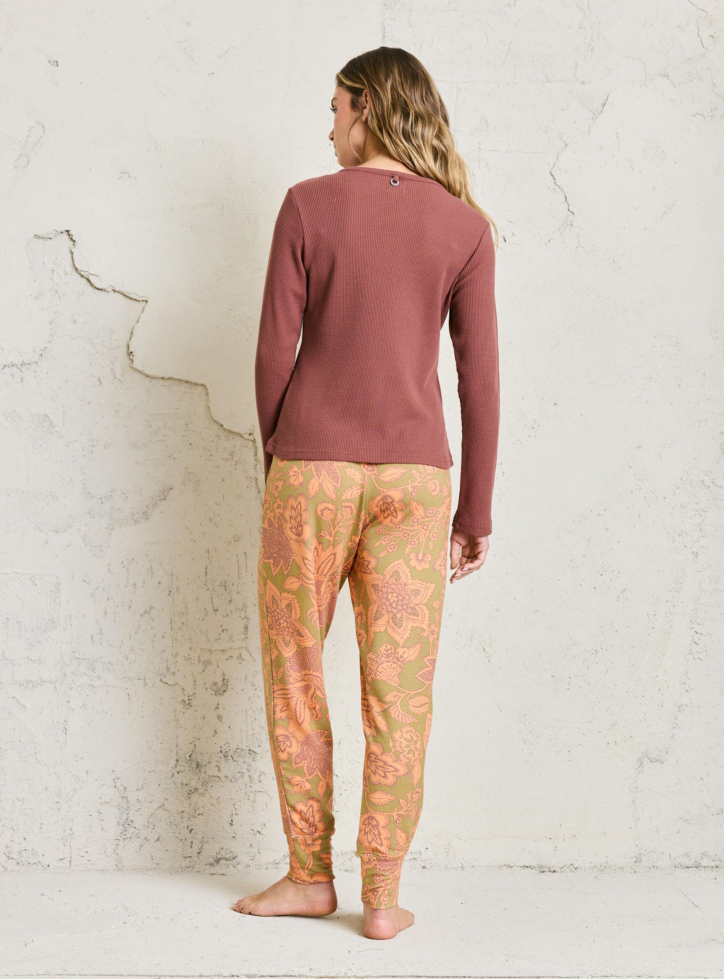 Pantalón Pijama Jogger Estampado Ármalo por el Revés-5