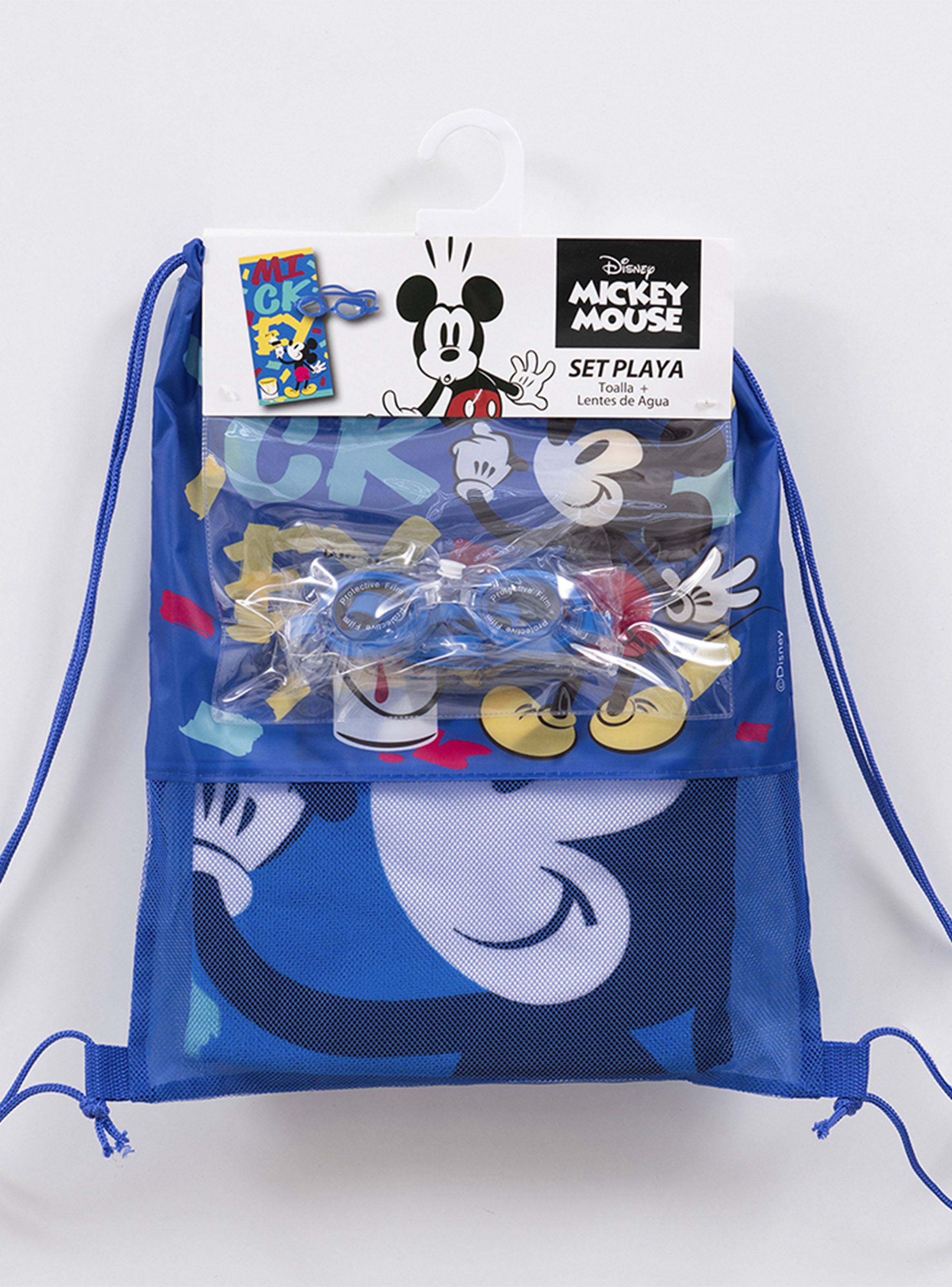 Set de Toalla 70x140 cm + Lentes de Agua Mickey-3