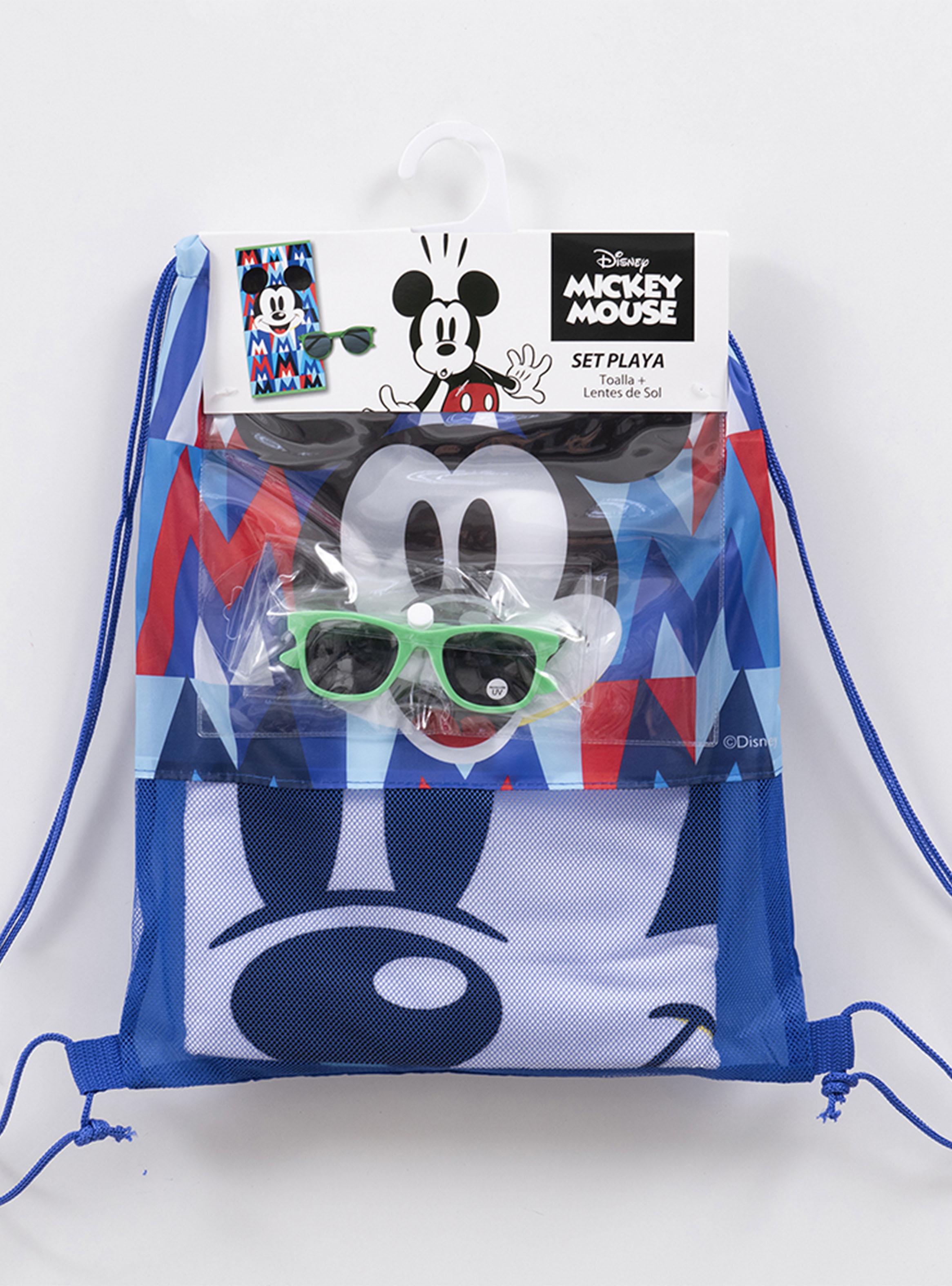 Set de Toalla 70x140 cm + Lentes de Agua Mickey 2-3