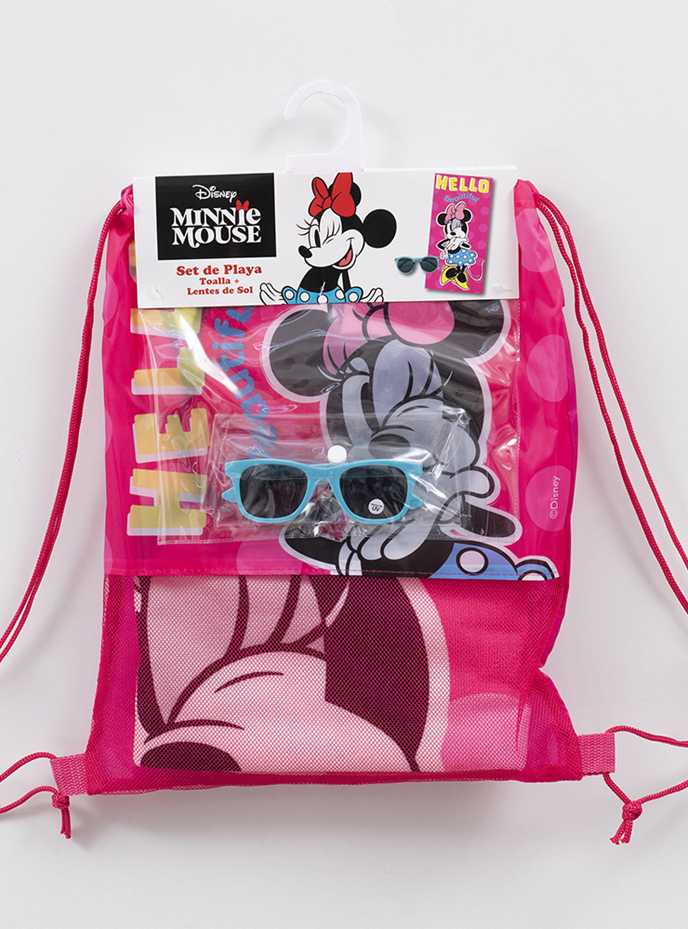 Set de Toalla 70x140 cm + Lentes de Agua Minnie 2-3