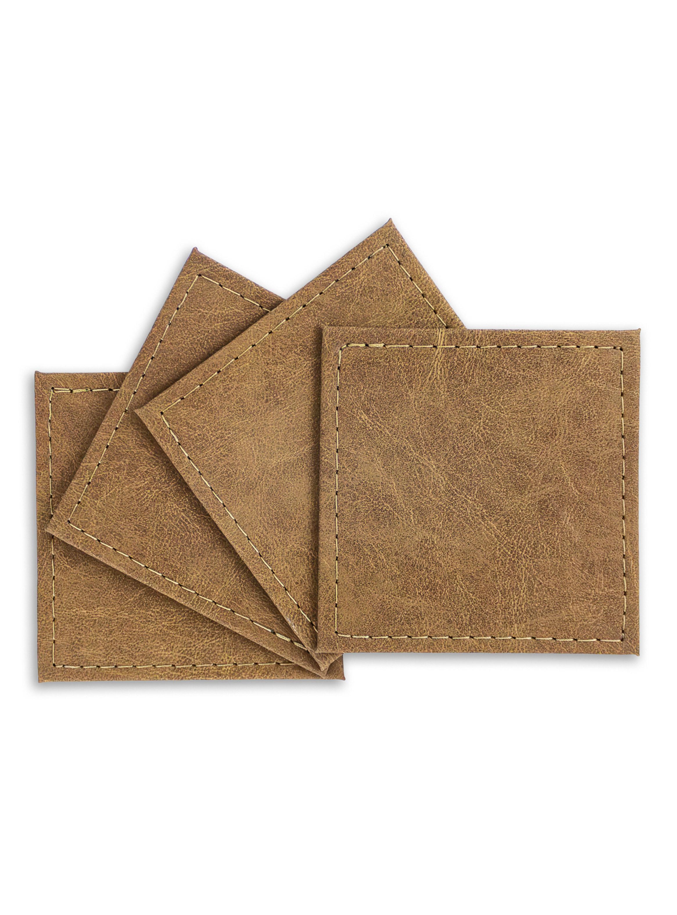 Pack de 4 Posavasos Habano 10 cm-2
